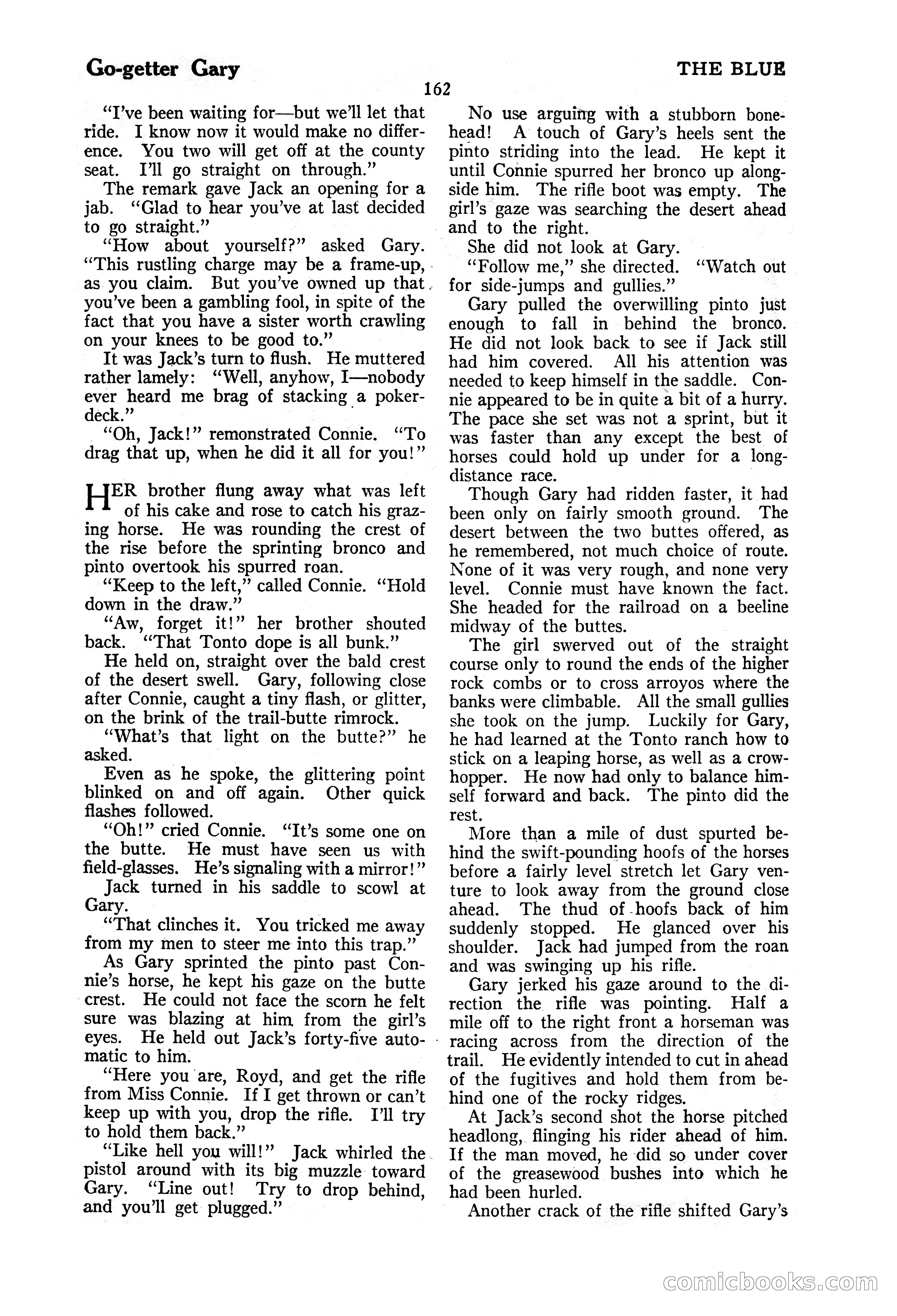 The Illustrated Blue Book Magazine, November 1926 — page 164 of 208