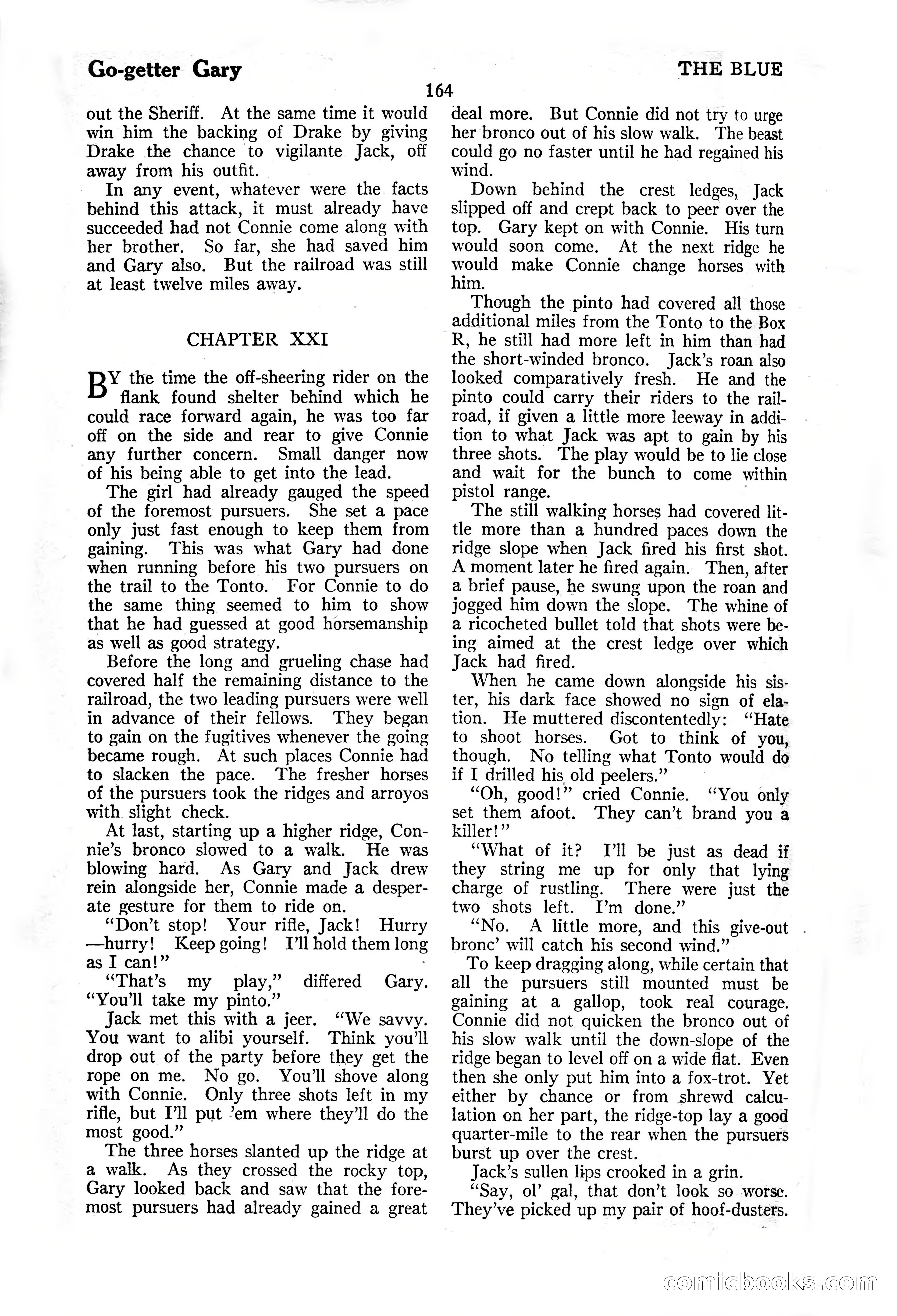 The Illustrated Blue Book Magazine, November 1926 — page 166 of 208
