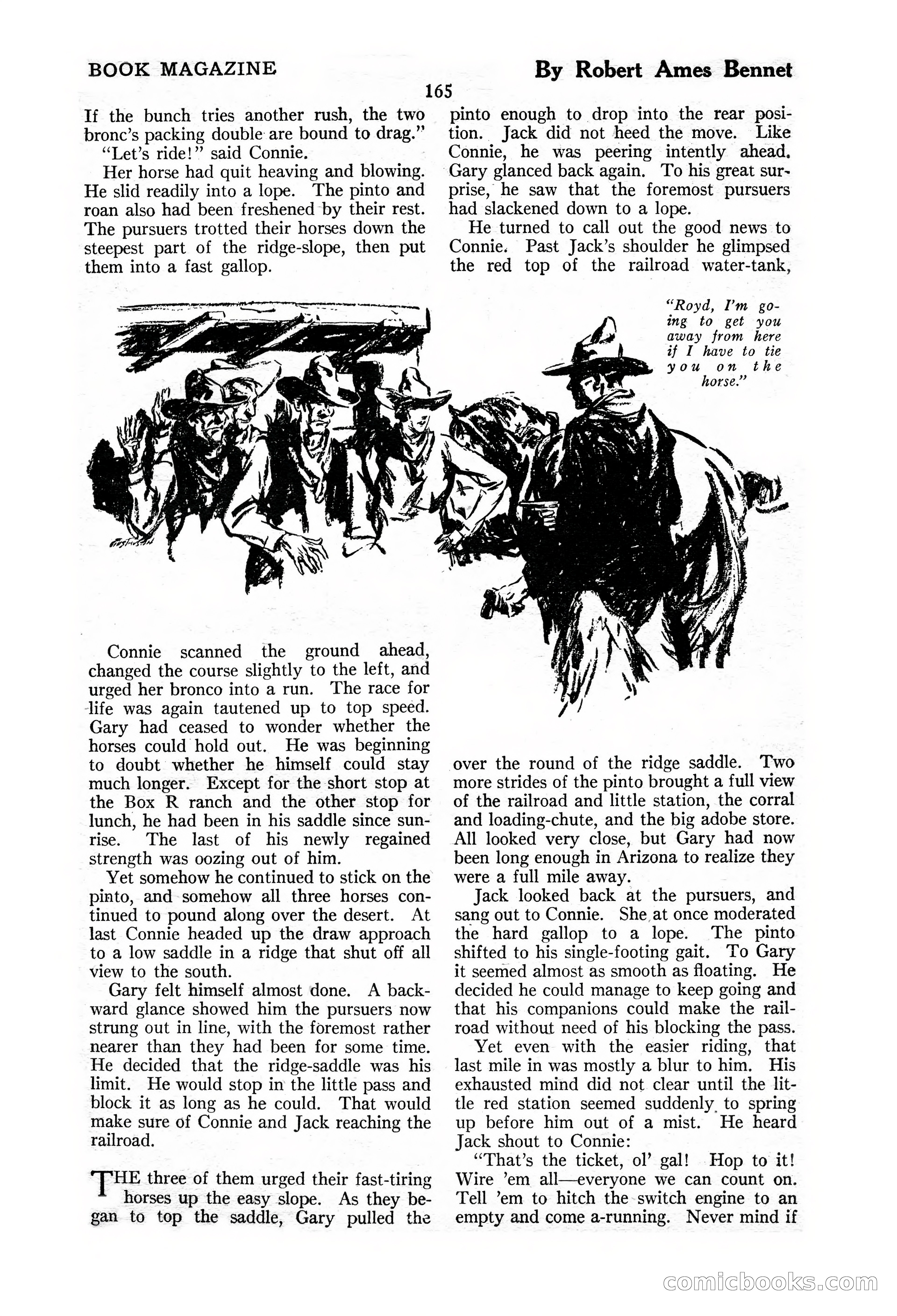 The Illustrated Blue Book Magazine, November 1926 — page 167 of 208