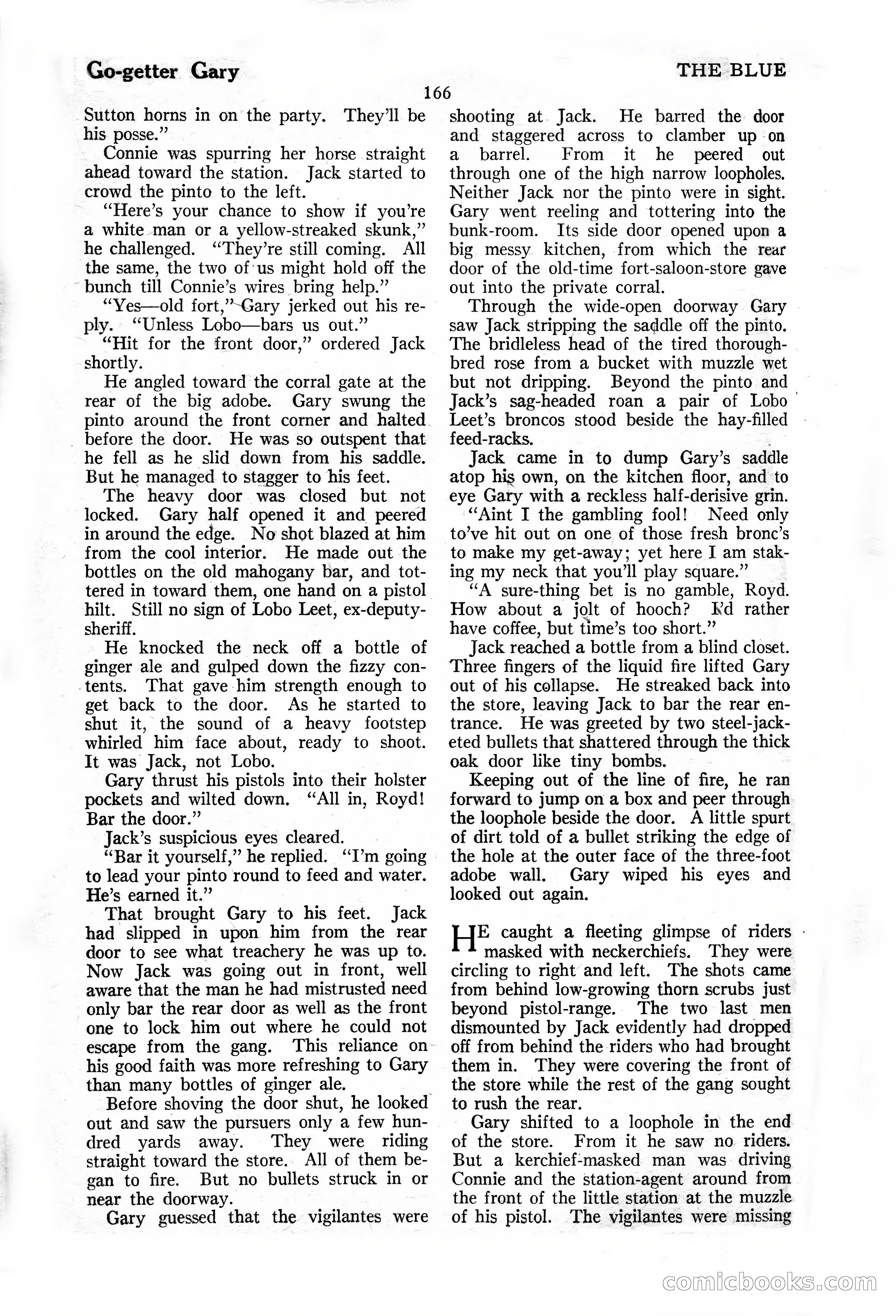 The Illustrated Blue Book Magazine, November 1926 — page 168 of 208