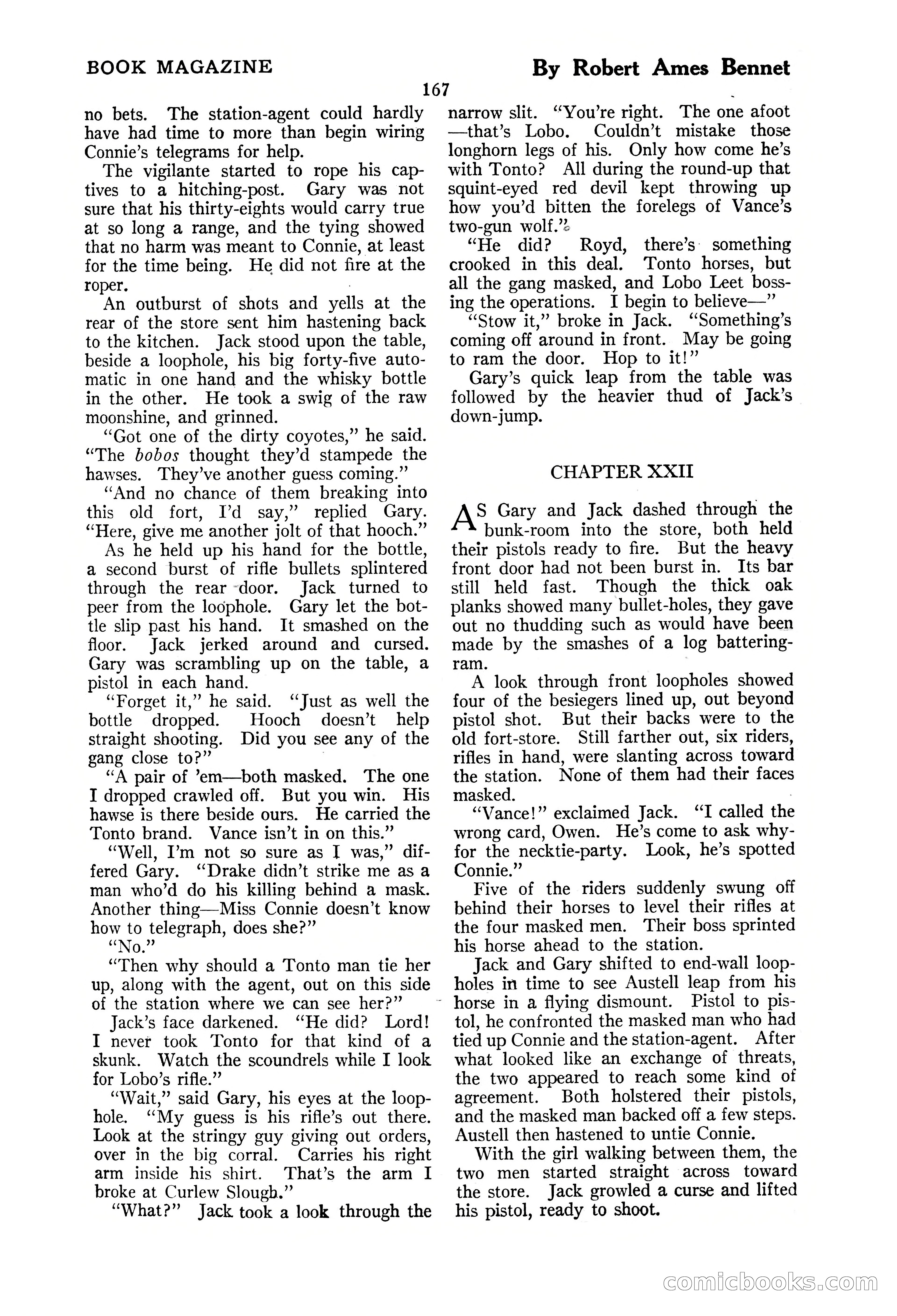 The Illustrated Blue Book Magazine, November 1926 — page 169 of 208