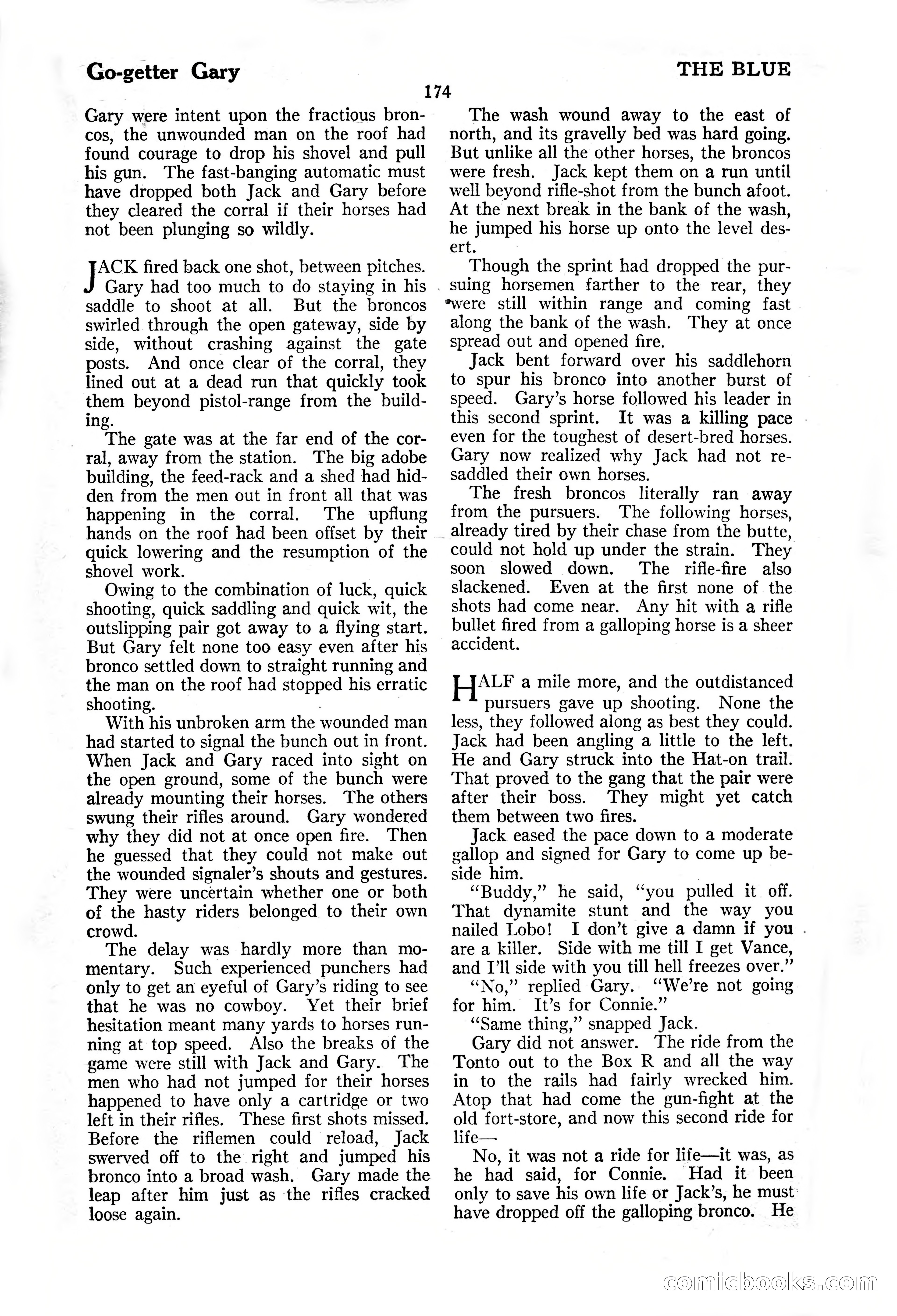 The Illustrated Blue Book Magazine, November 1926 — page 176 of 208