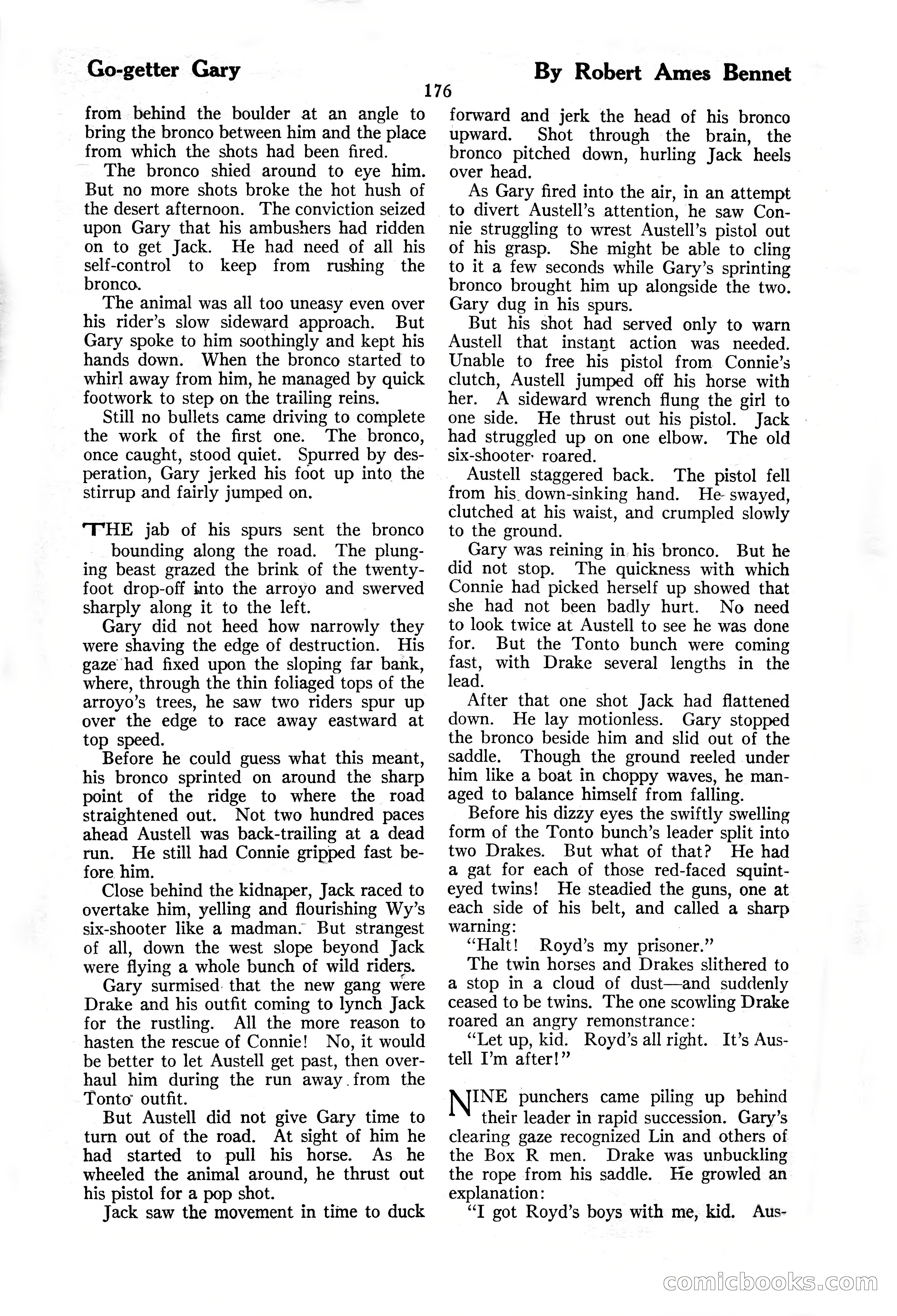 The Illustrated Blue Book Magazine, November 1926 — page 178 of 208