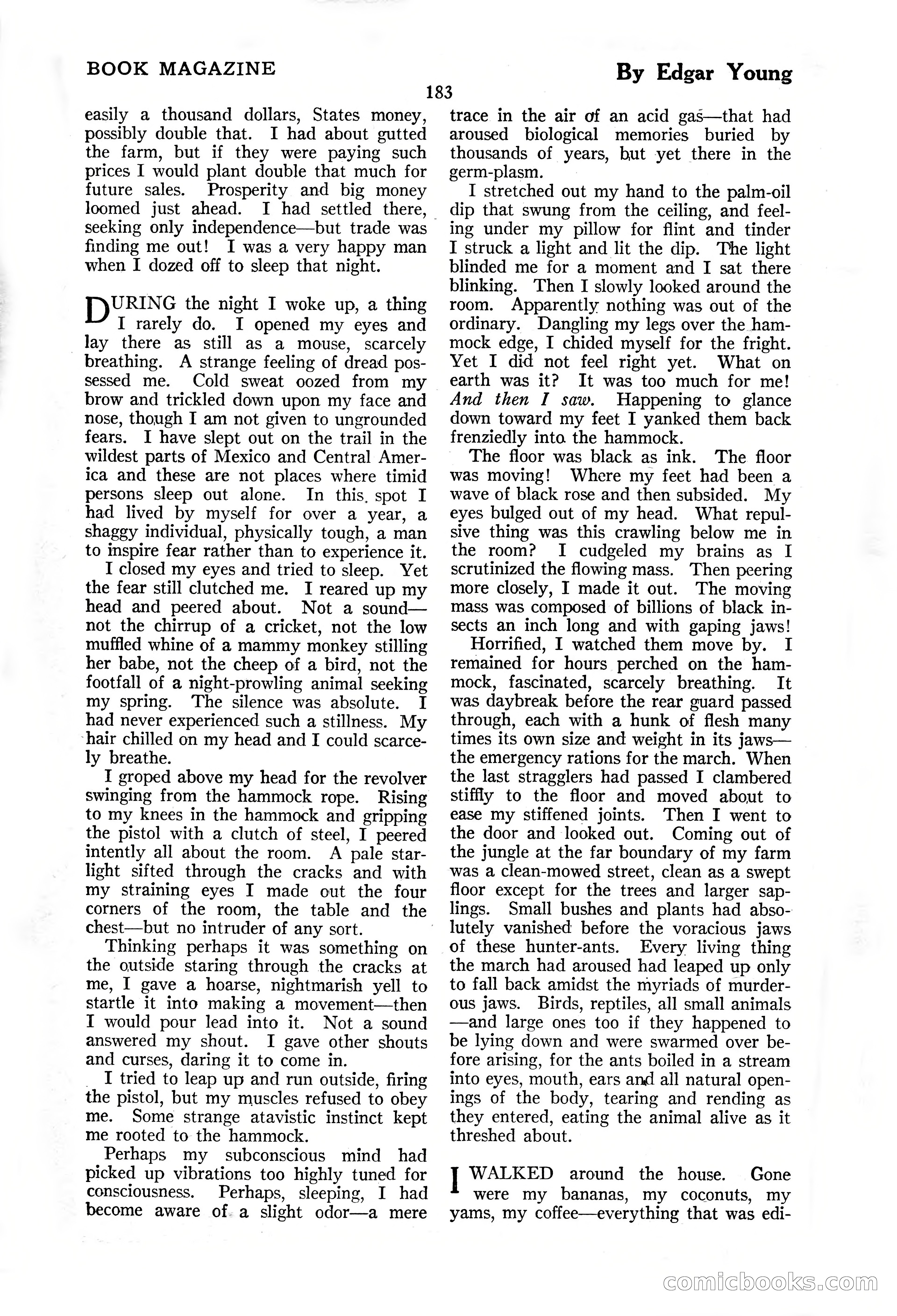 The Illustrated Blue Book Magazine, November 1926 — page 185 of 208