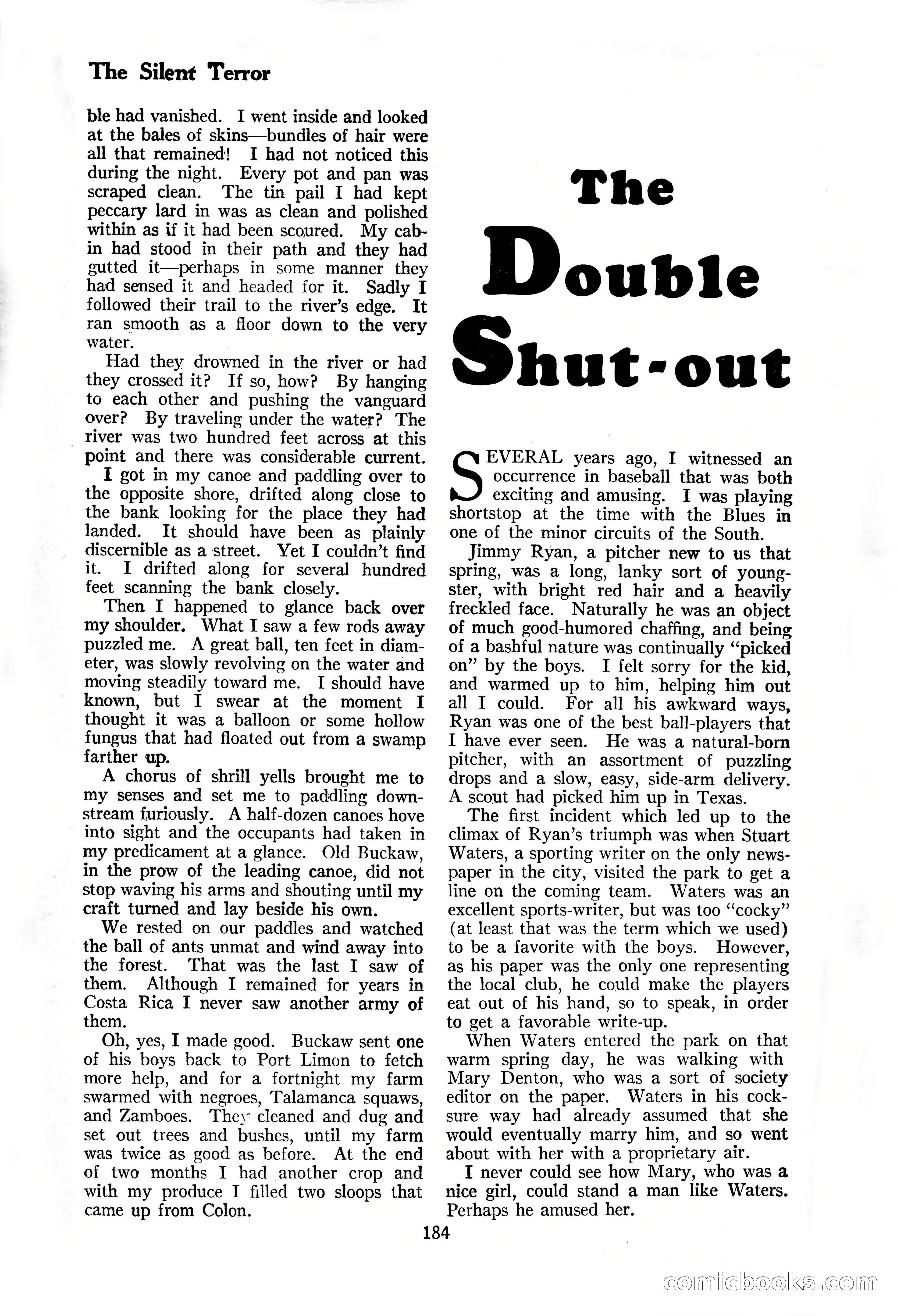 The Illustrated Blue Book Magazine, November 1926 — page 186 of 208