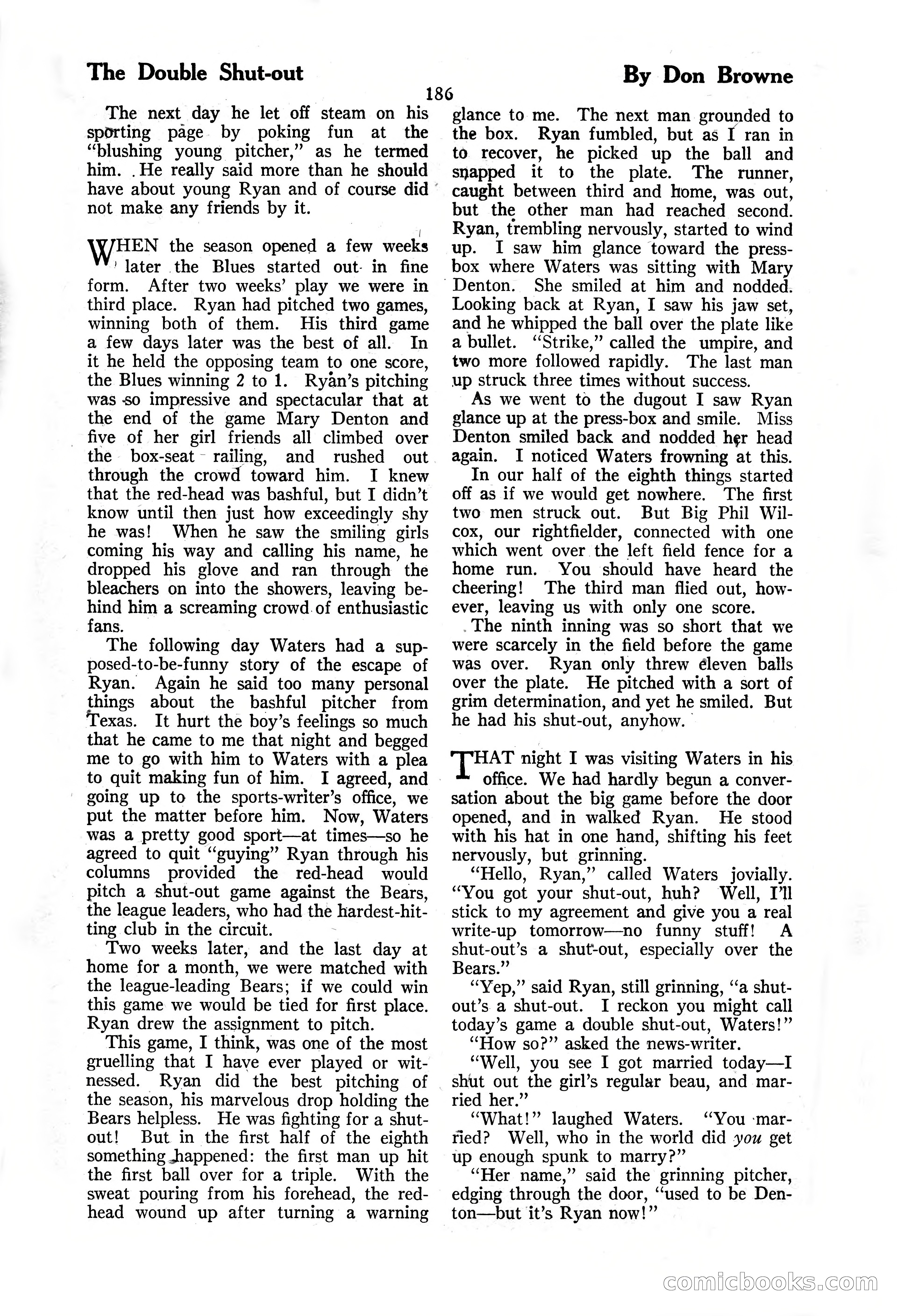 The Illustrated Blue Book Magazine, November 1926 — page 188 of 208