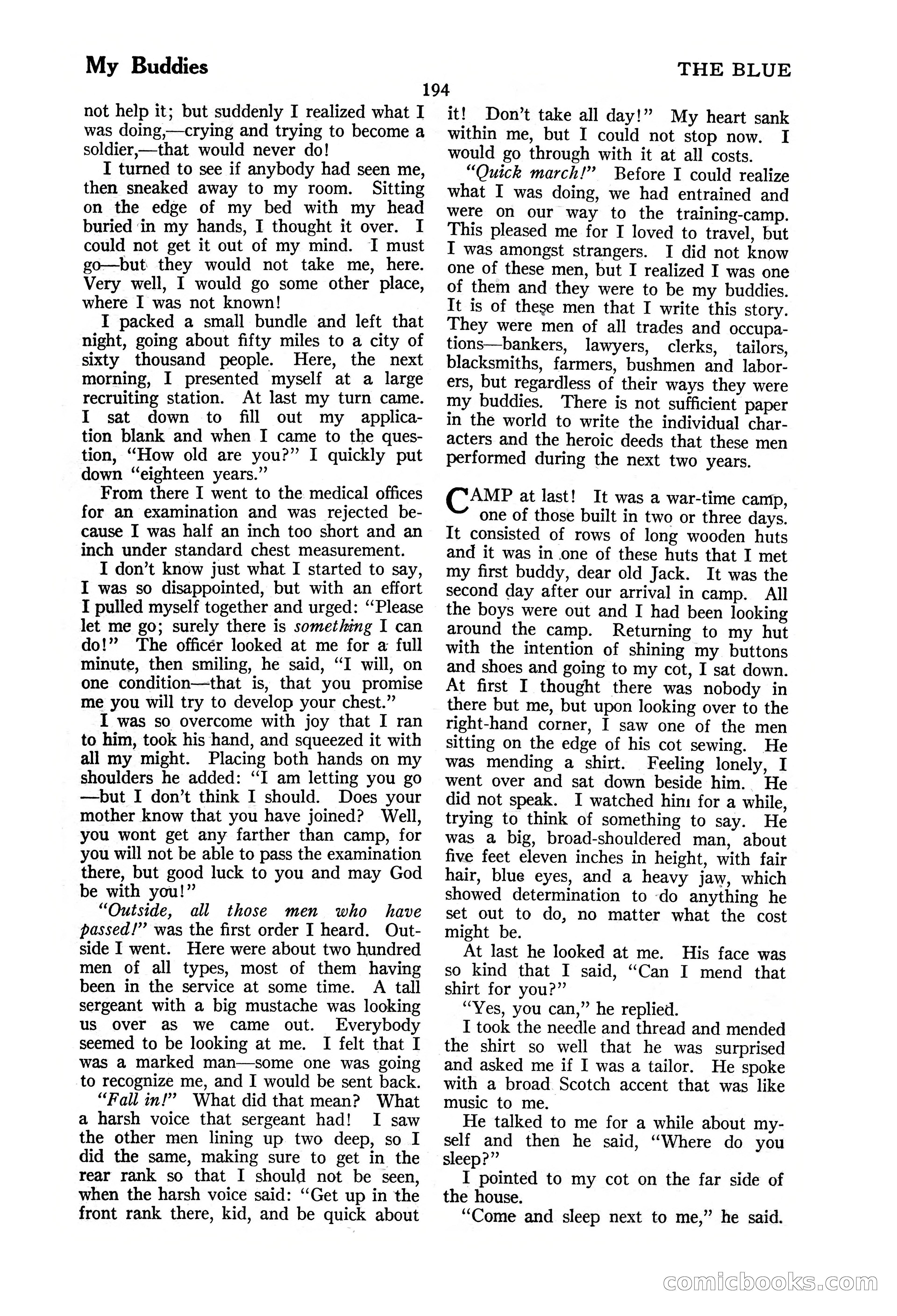 The Illustrated Blue Book Magazine, November 1926 — page 196 of 208