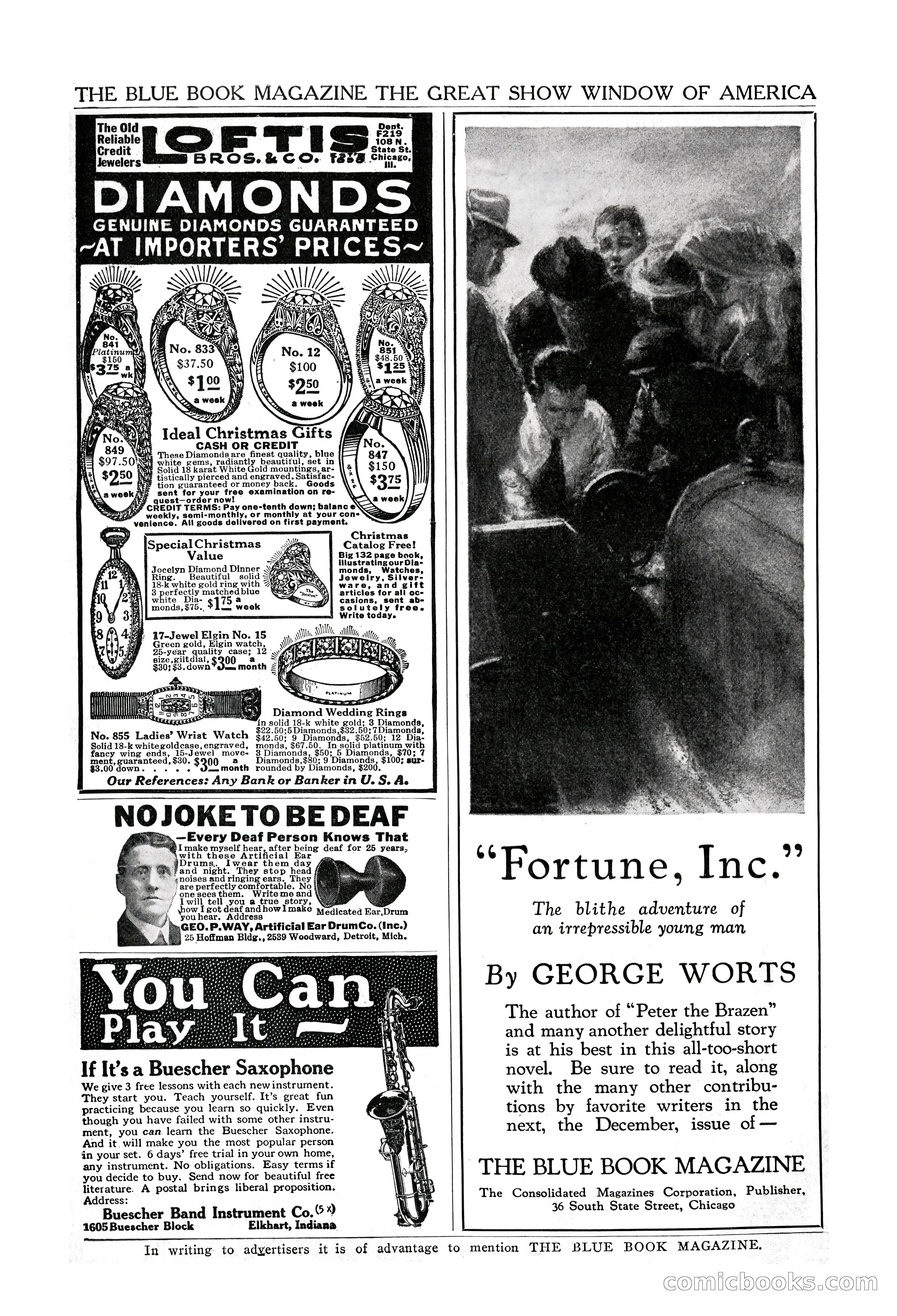 The Illustrated Blue Book Magazine, November 1926 — page 200 of 208