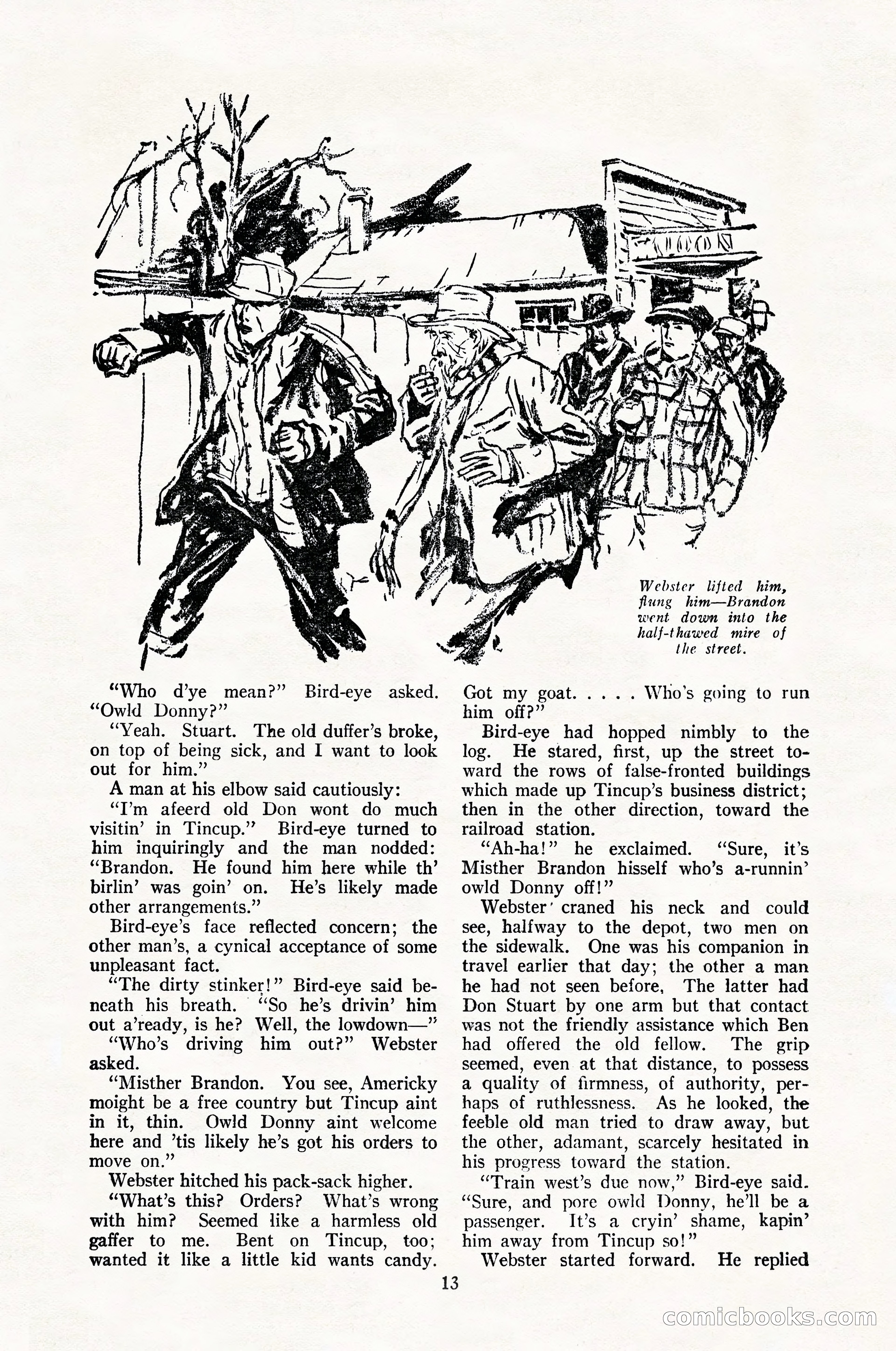 The Illustrated Blue Book Magazine, February 1928 — page 15 of 200