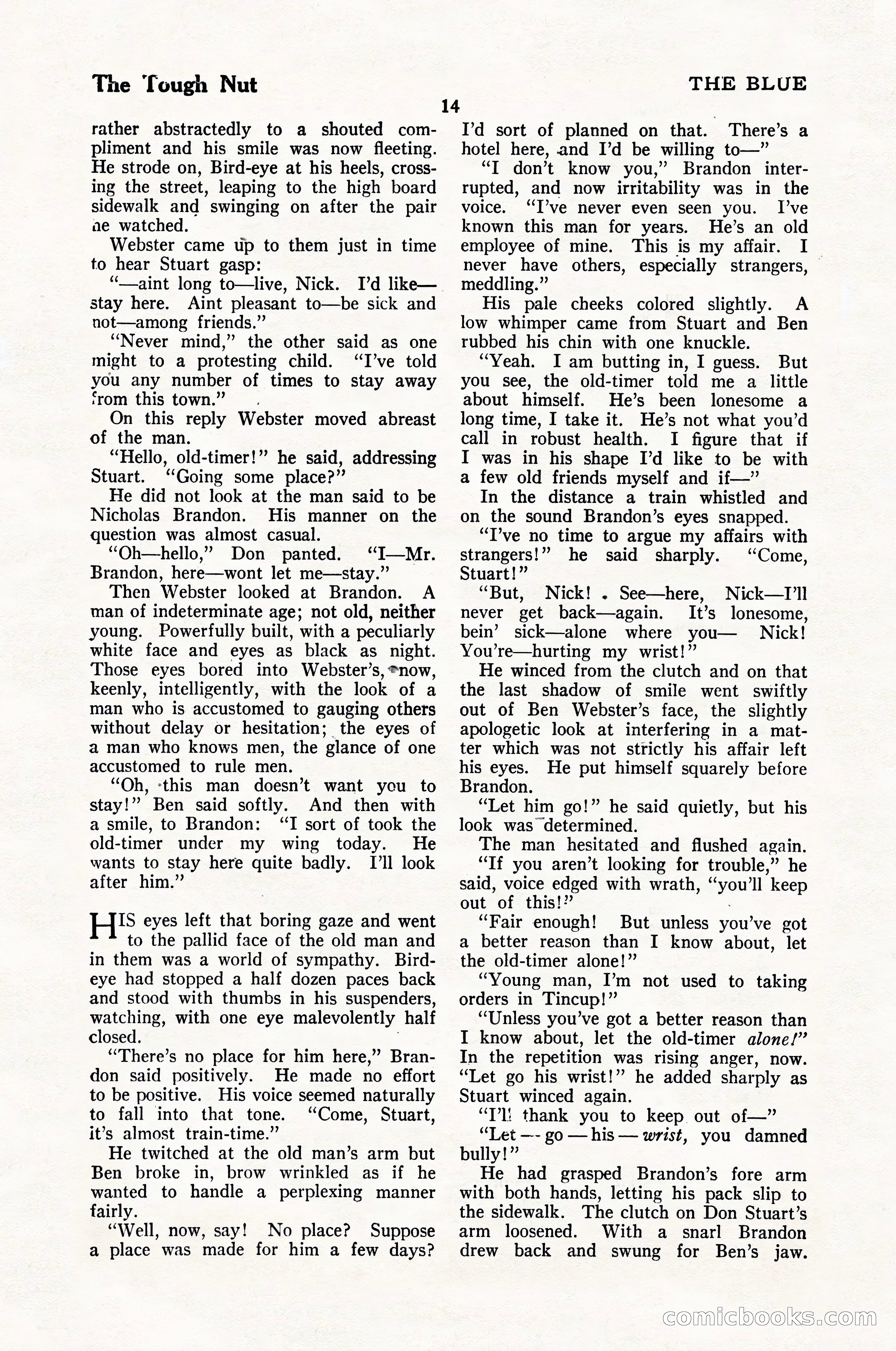 The Illustrated Blue Book Magazine, February 1928 — page 16 of 200