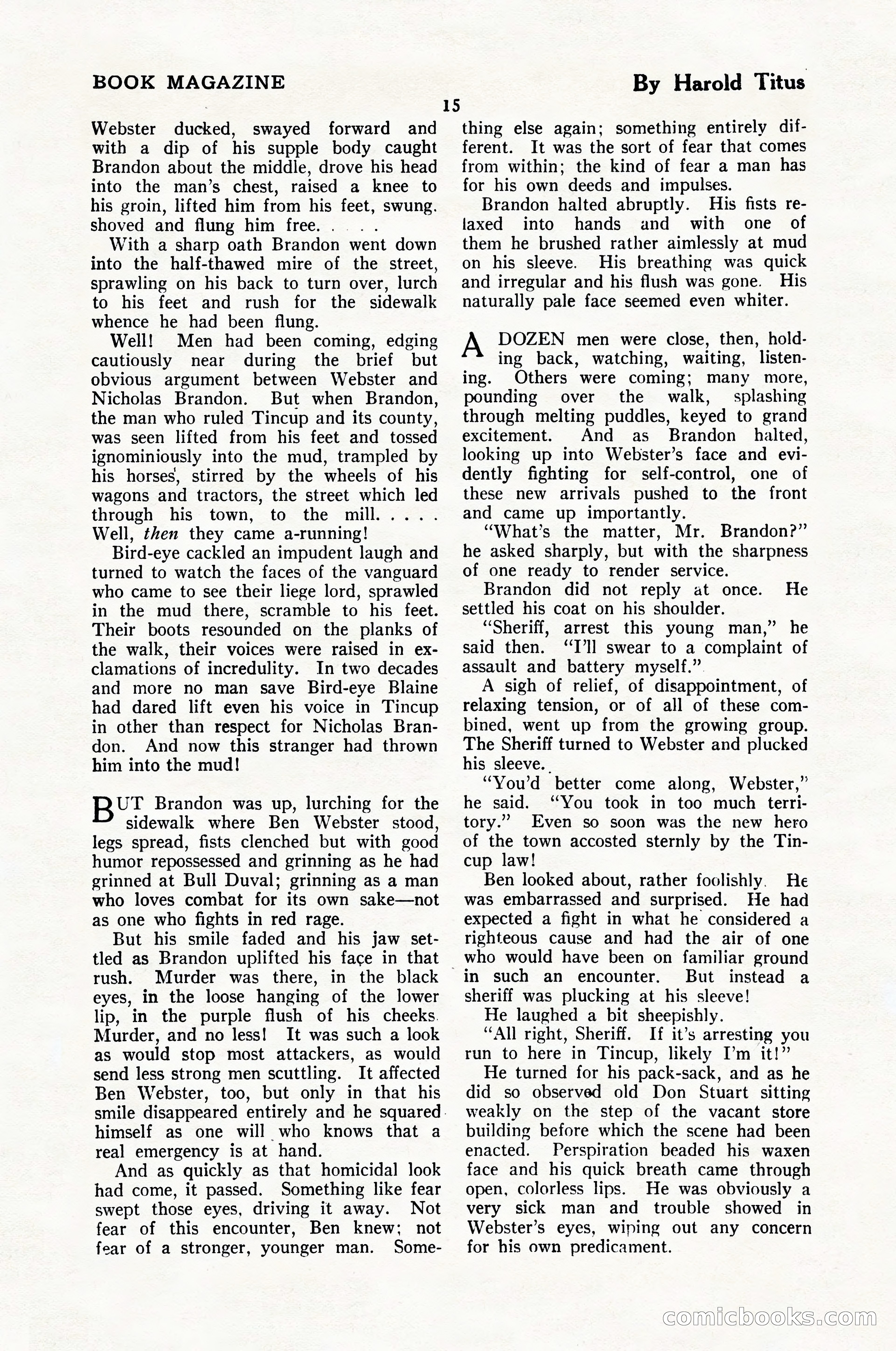 The Illustrated Blue Book Magazine, February 1928 — page 17 of 200