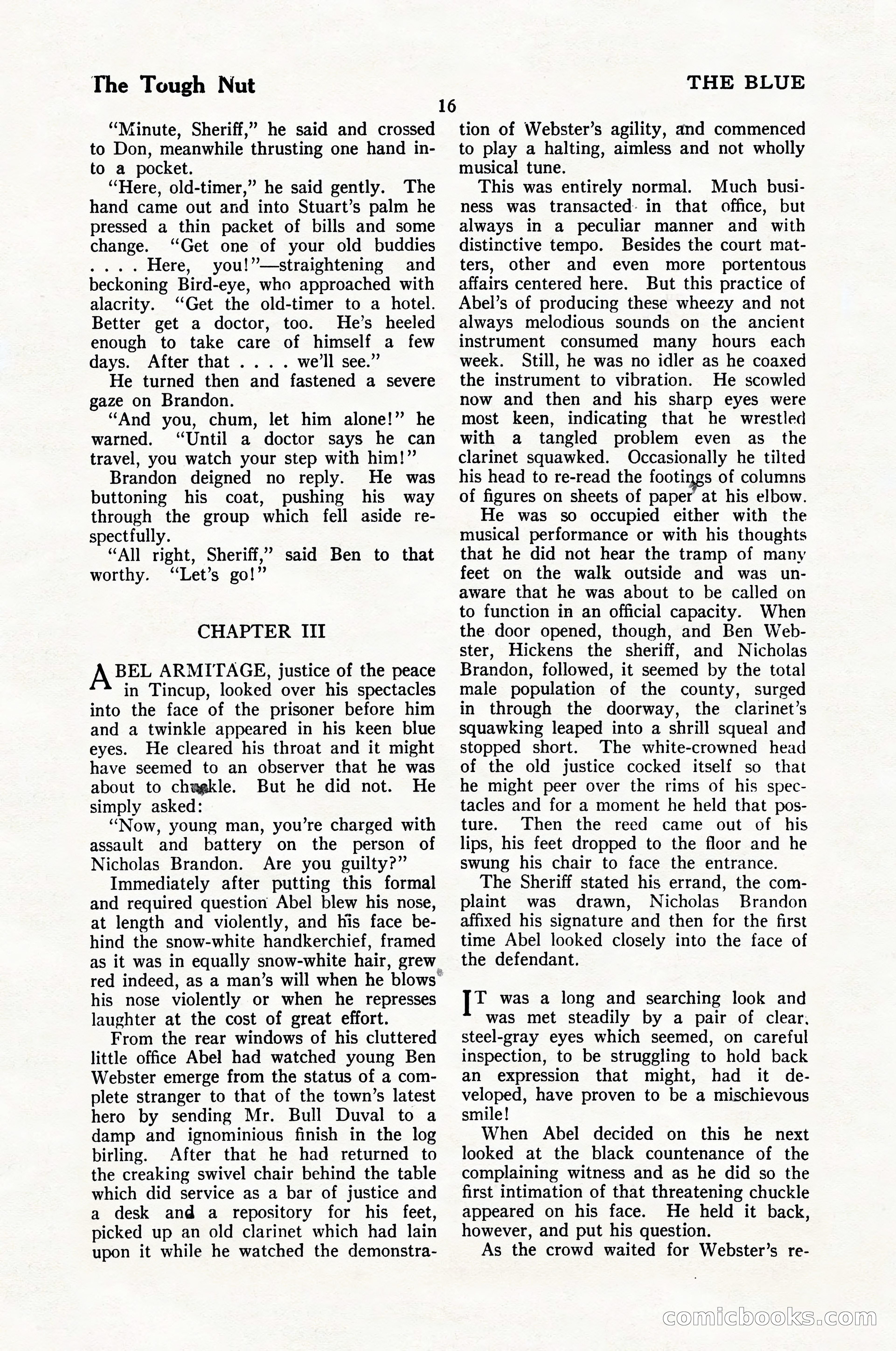 The Illustrated Blue Book Magazine, February 1928 — page 18 of 200