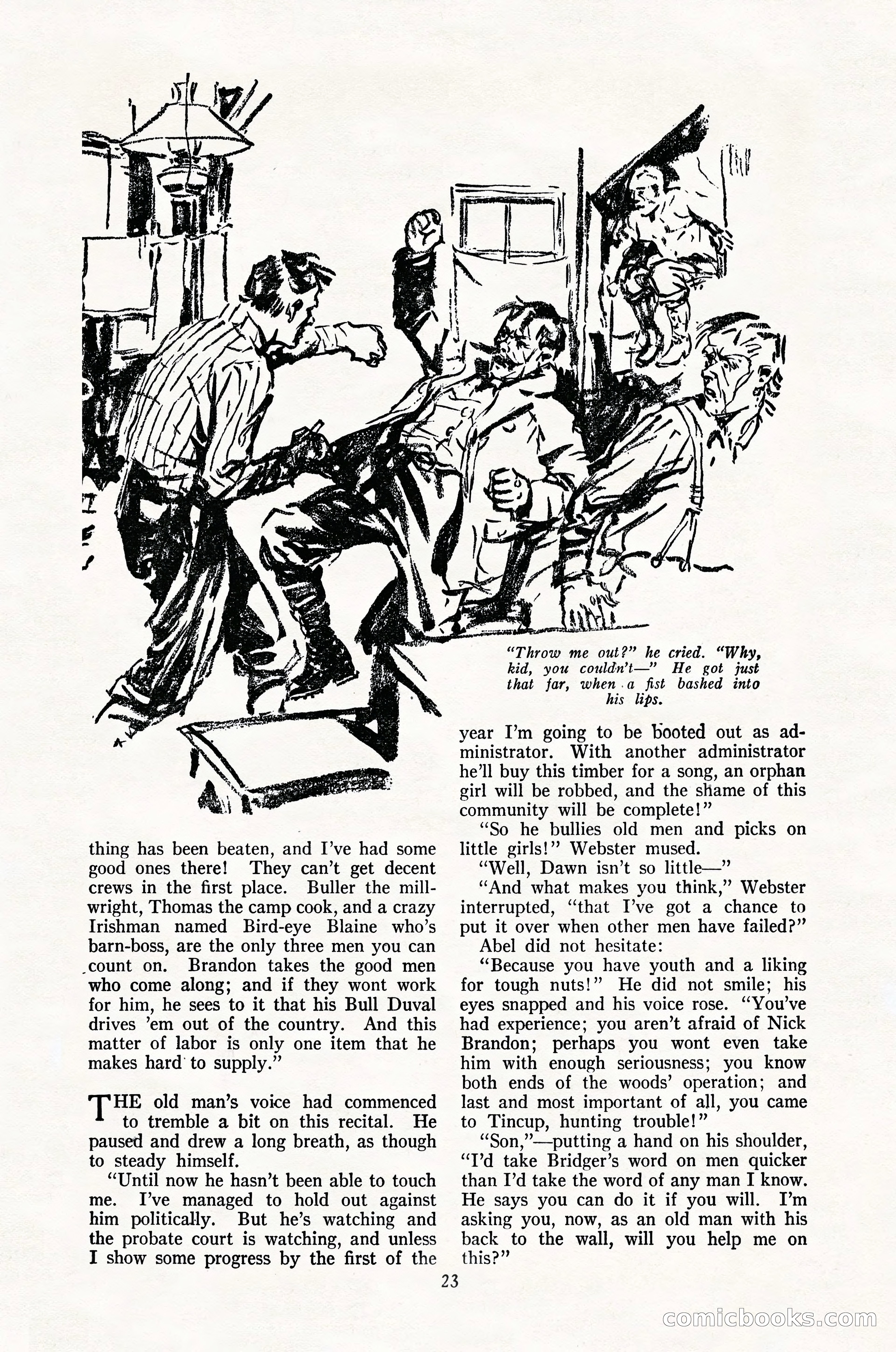 The Illustrated Blue Book Magazine, February 1928 — page 25 of 200