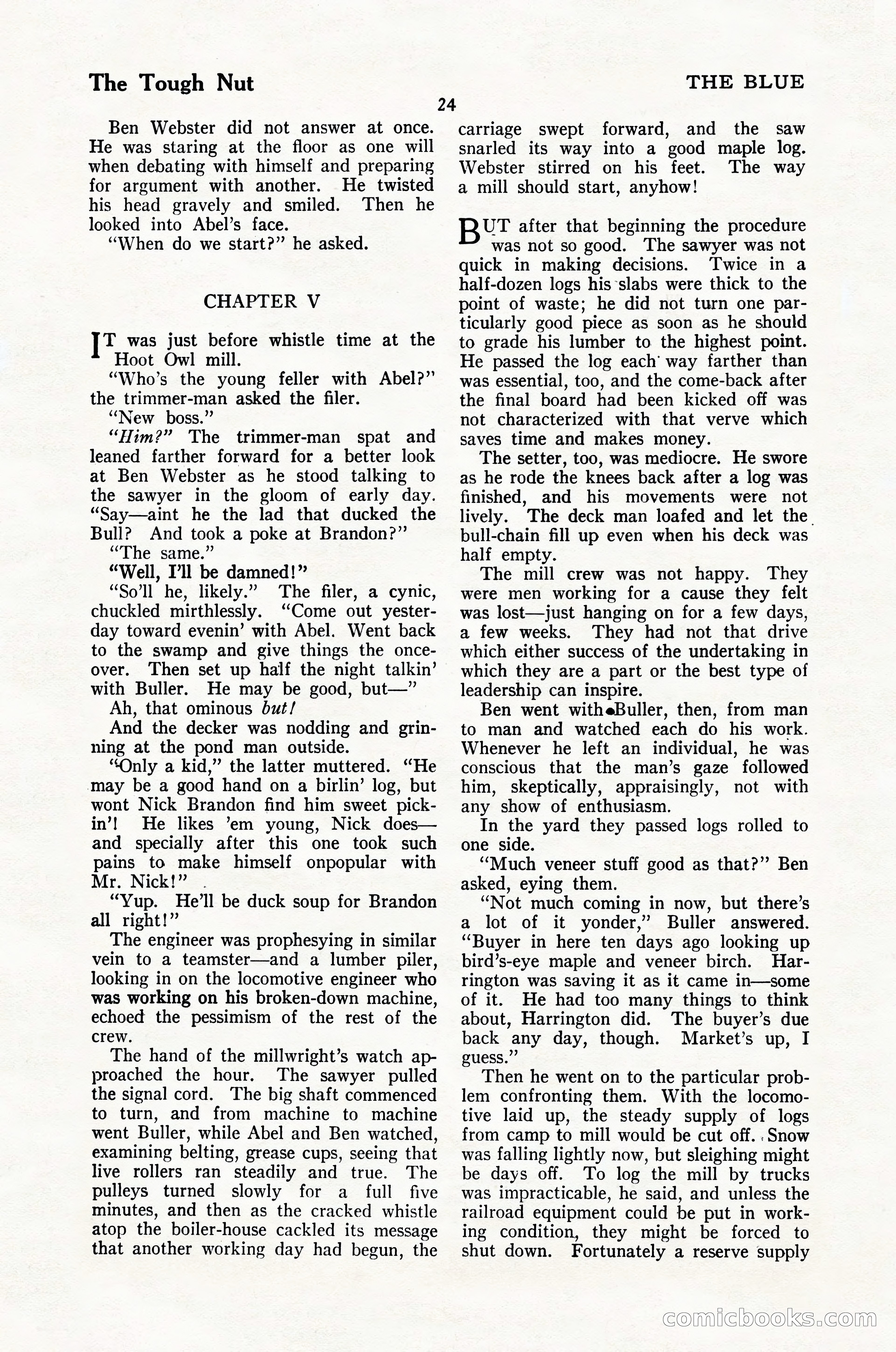 The Illustrated Blue Book Magazine, February 1928 — page 26 of 200