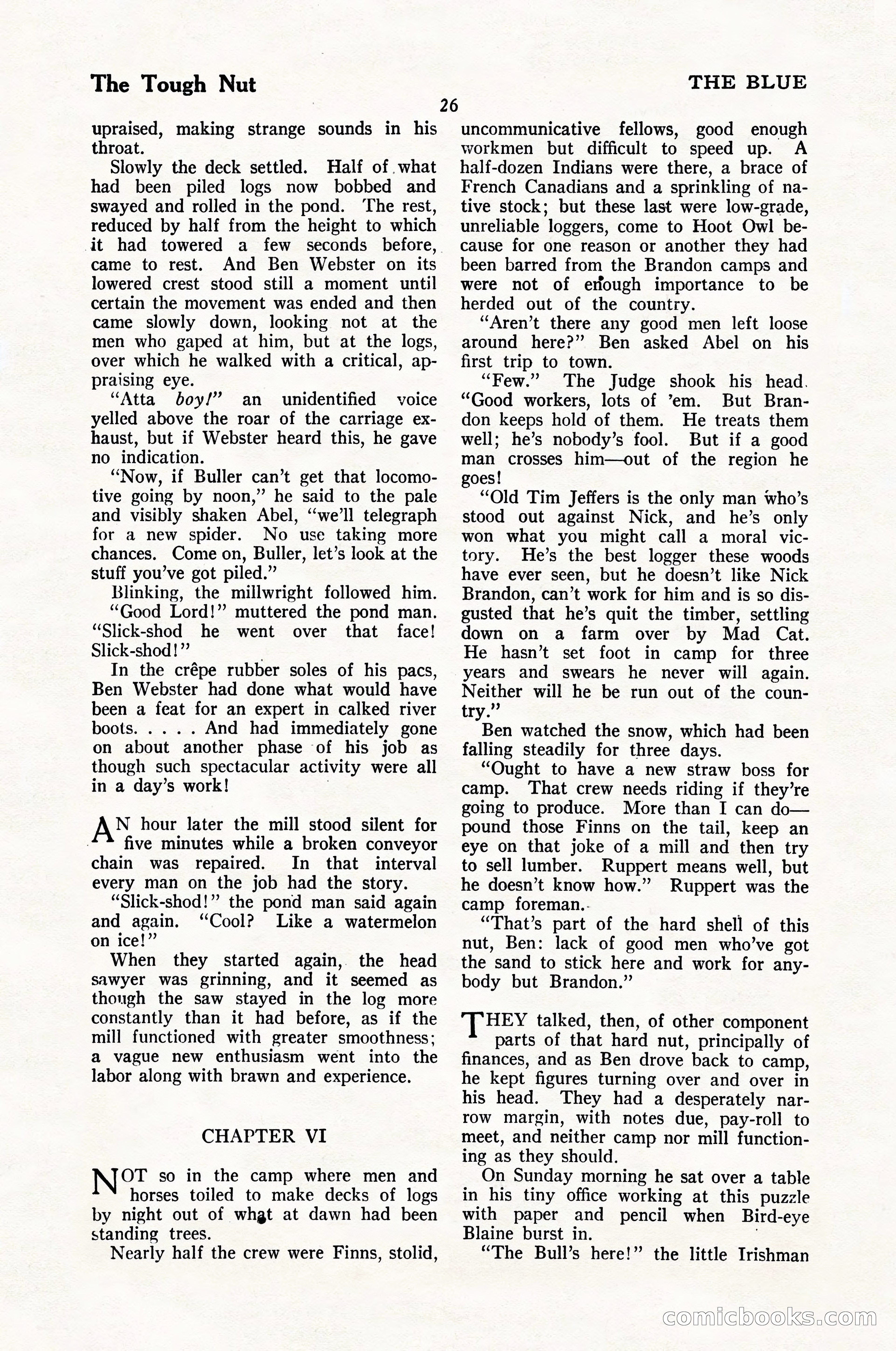 The Illustrated Blue Book Magazine, February 1928 — page 28 of 200