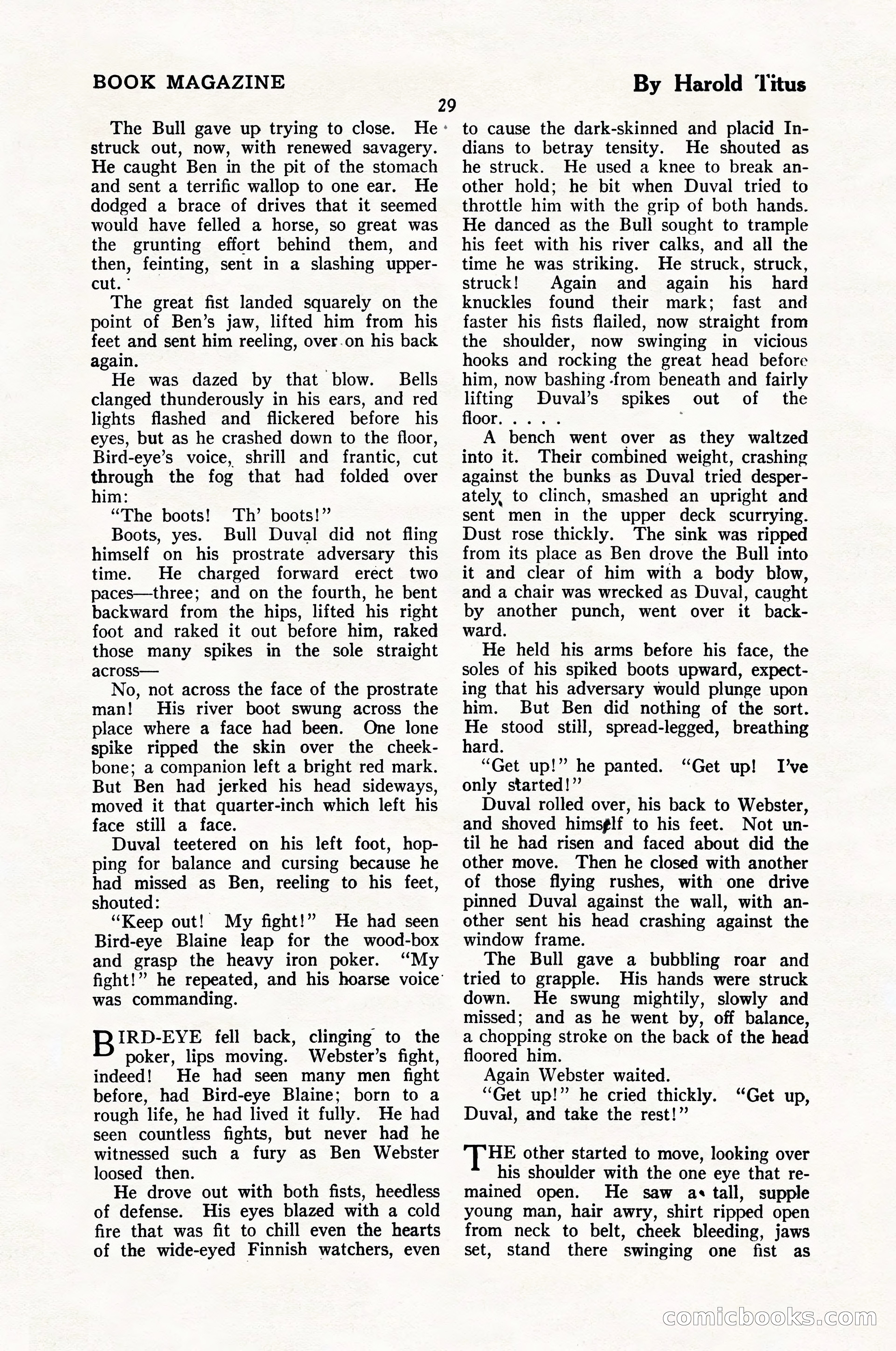 The Illustrated Blue Book Magazine, February 1928 — page 31 of 200