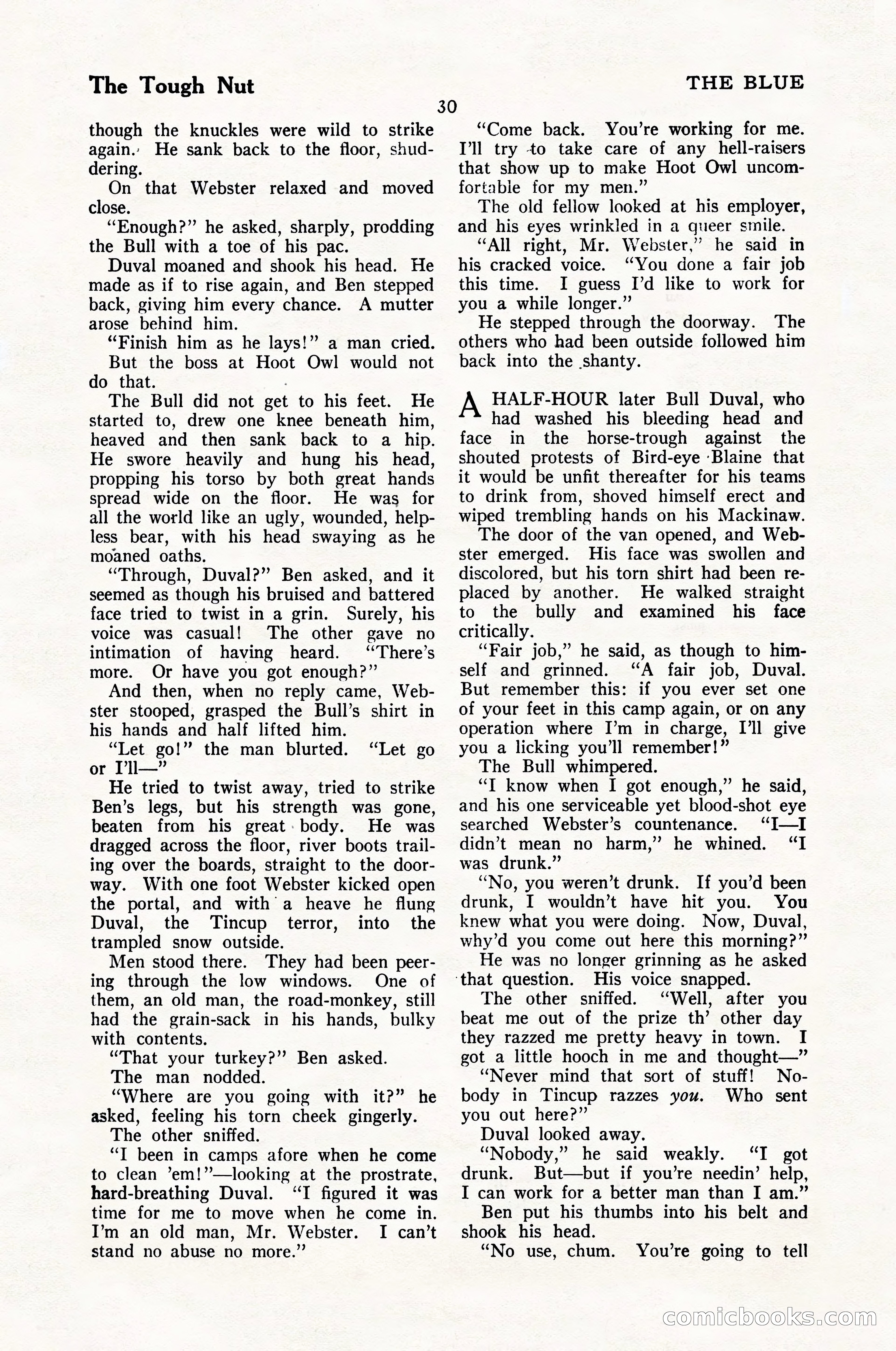 The Illustrated Blue Book Magazine, February 1928 — page 32 of 200