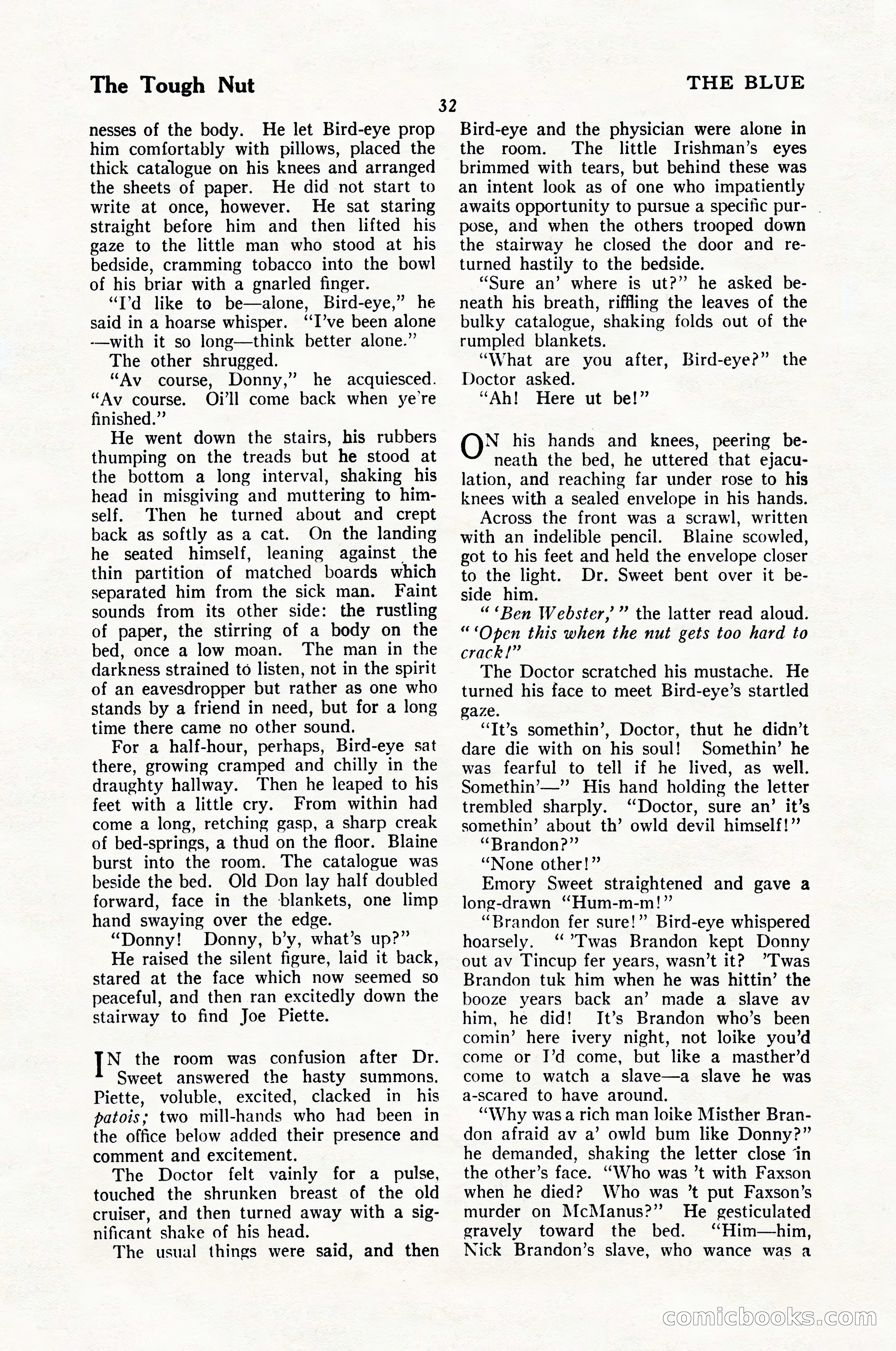 The Illustrated Blue Book Magazine, February 1928 — page 34 of 200