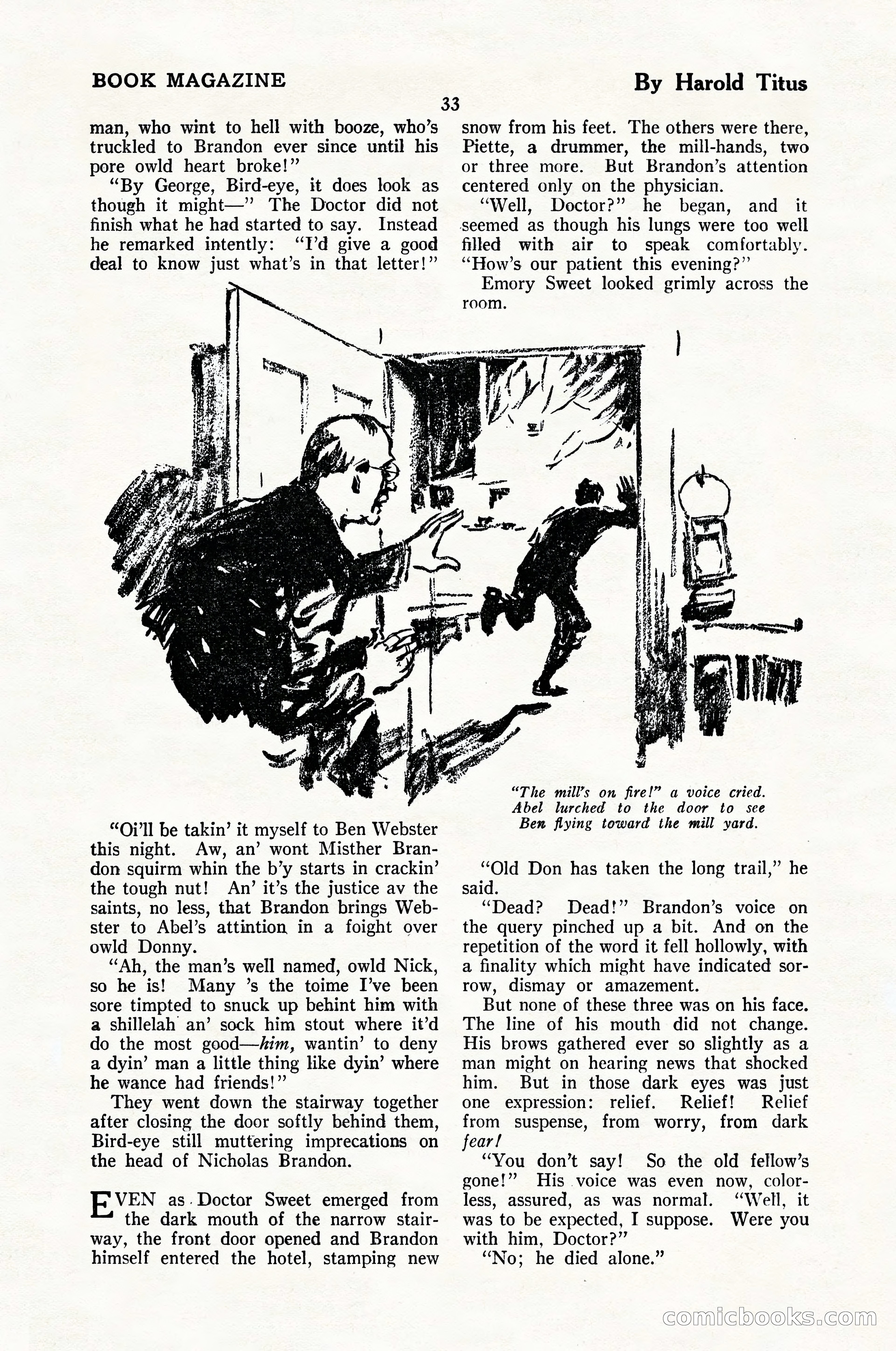 The Illustrated Blue Book Magazine, February 1928 — page 35 of 200