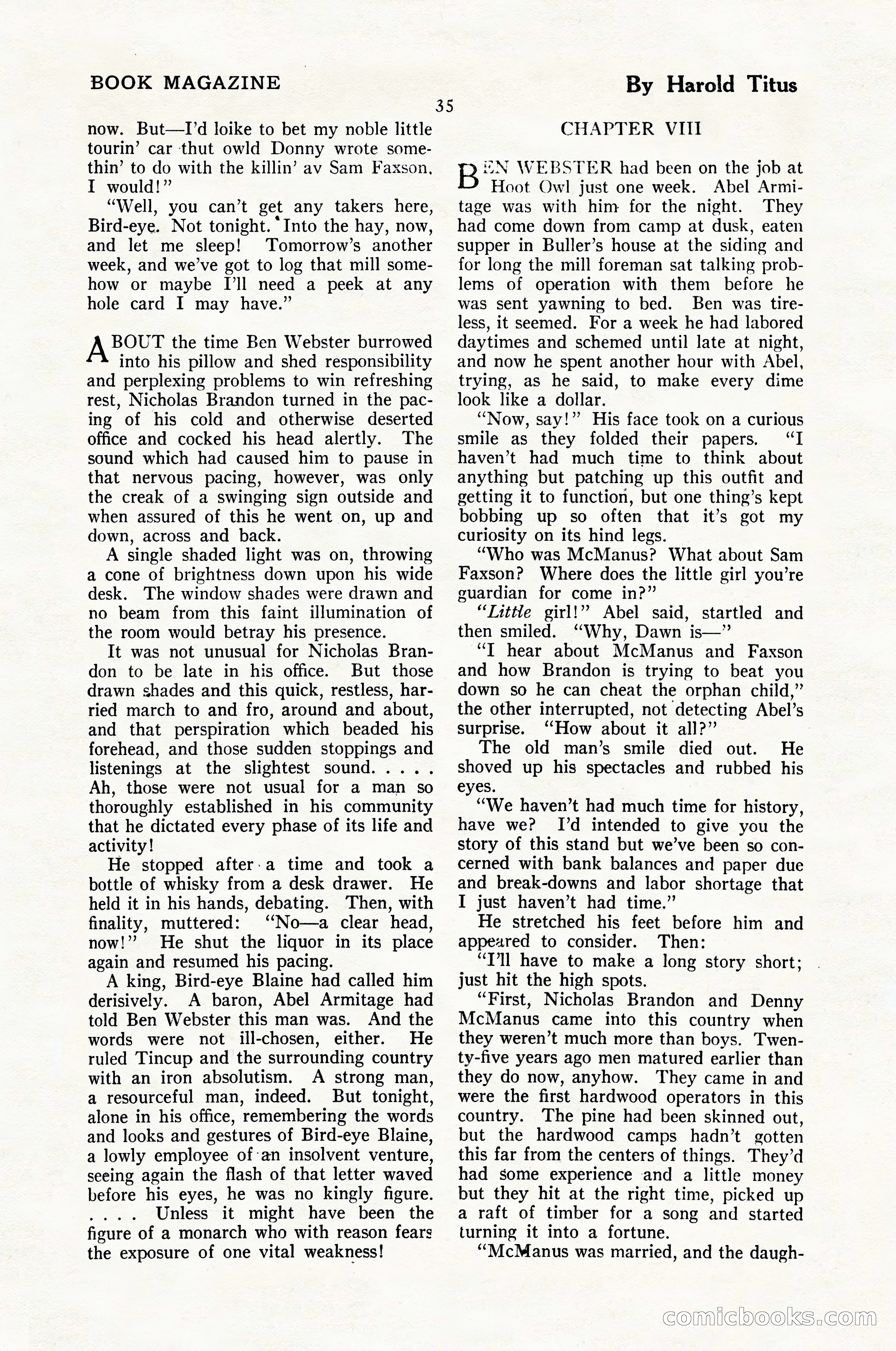 The Illustrated Blue Book Magazine, February 1928 — page 37 of 200