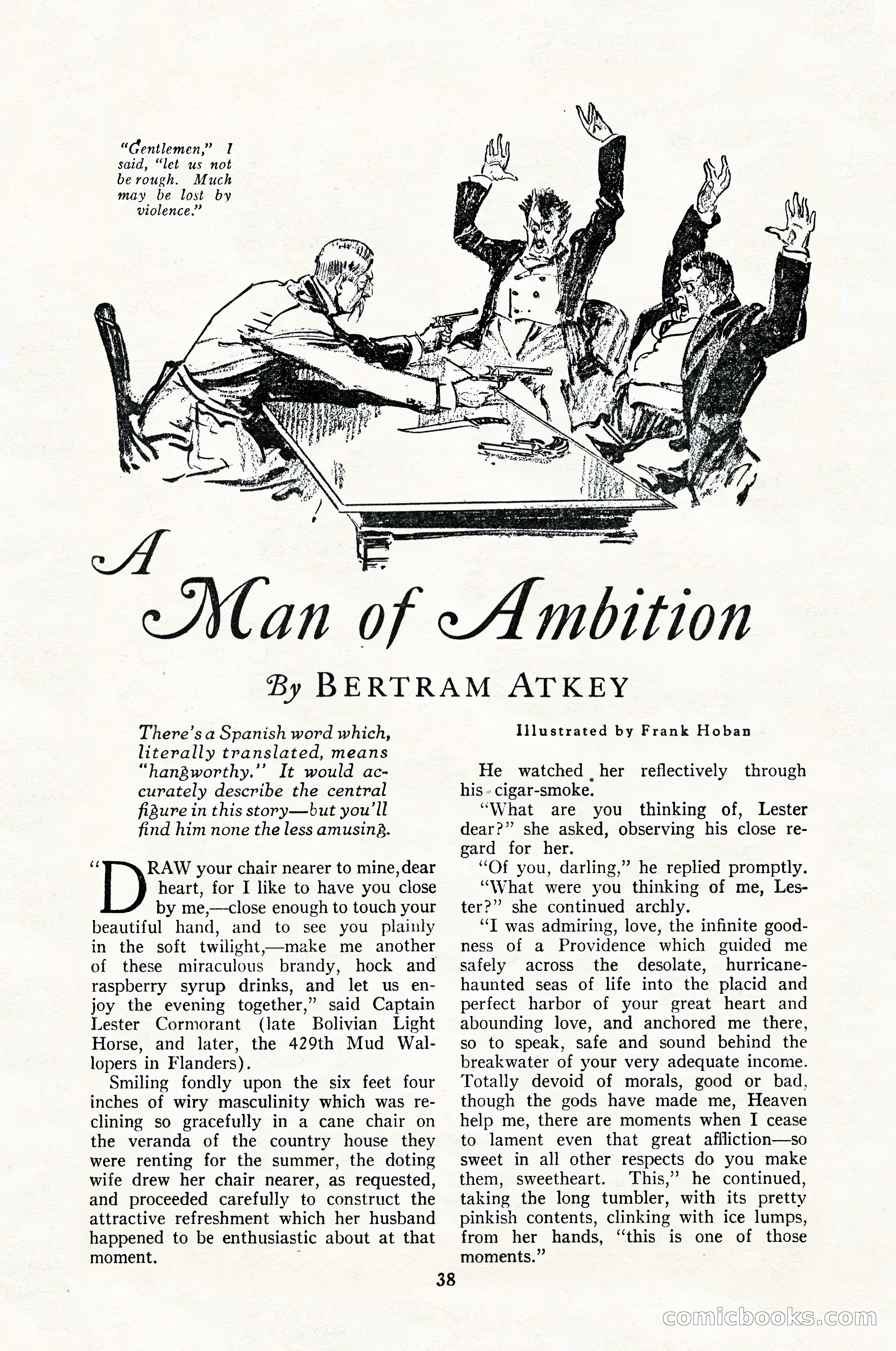 The Illustrated Blue Book Magazine, February 1928 — page 40 of 200