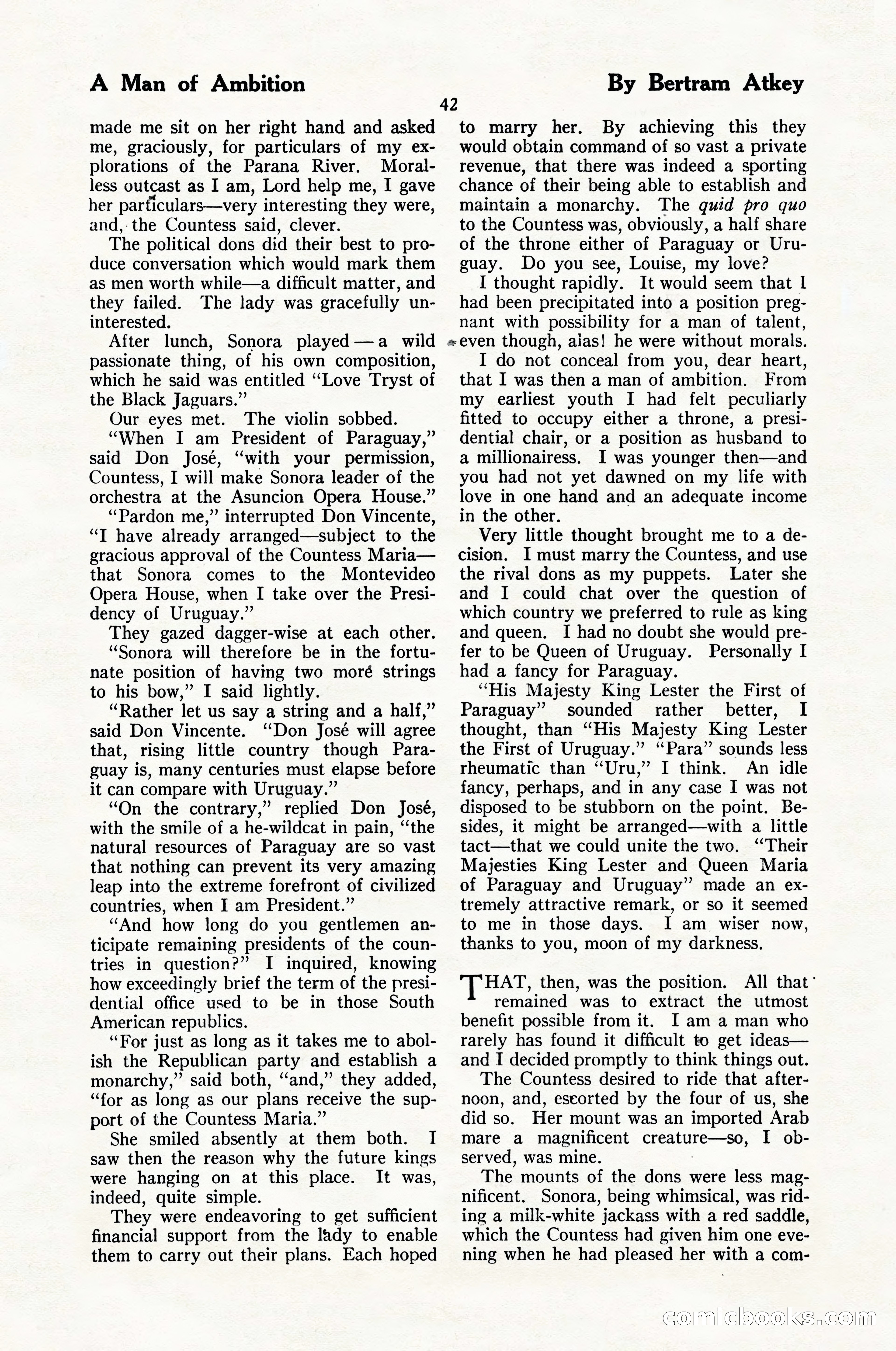The Illustrated Blue Book Magazine, February 1928 — page 44 of 200