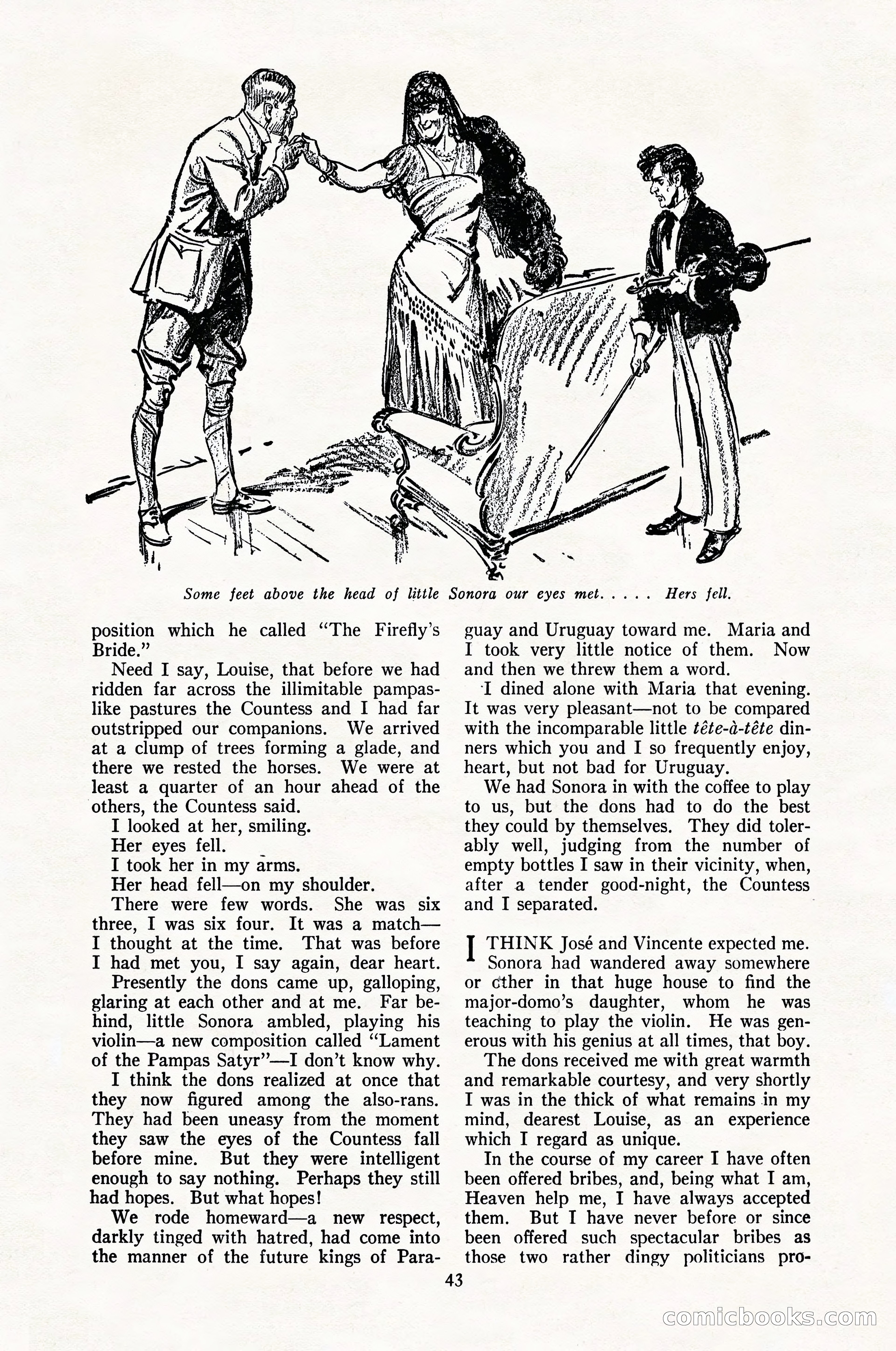 The Illustrated Blue Book Magazine, February 1928 — page 45 of 200