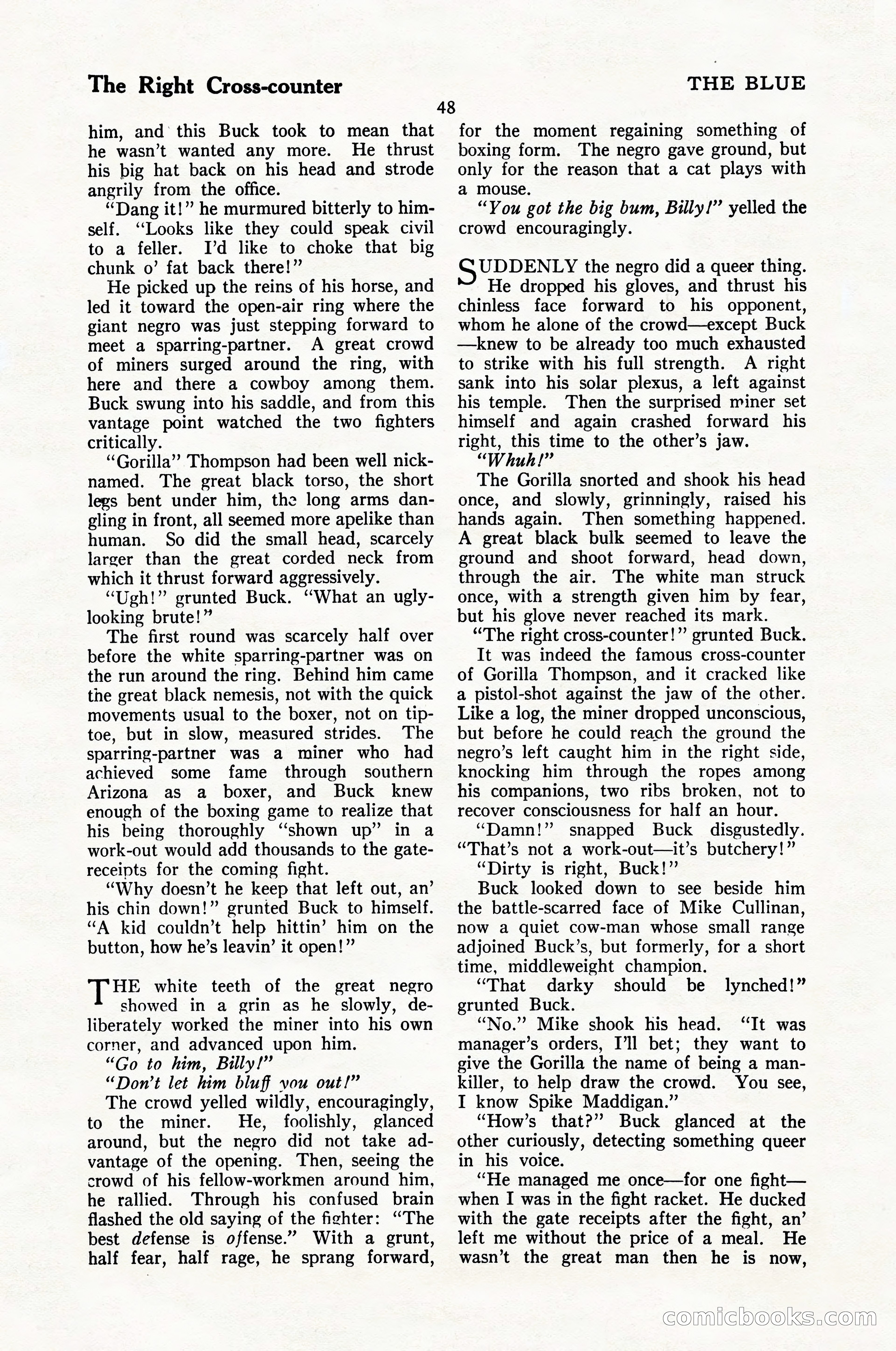 The Illustrated Blue Book Magazine, February 1928 — page 50 of 200