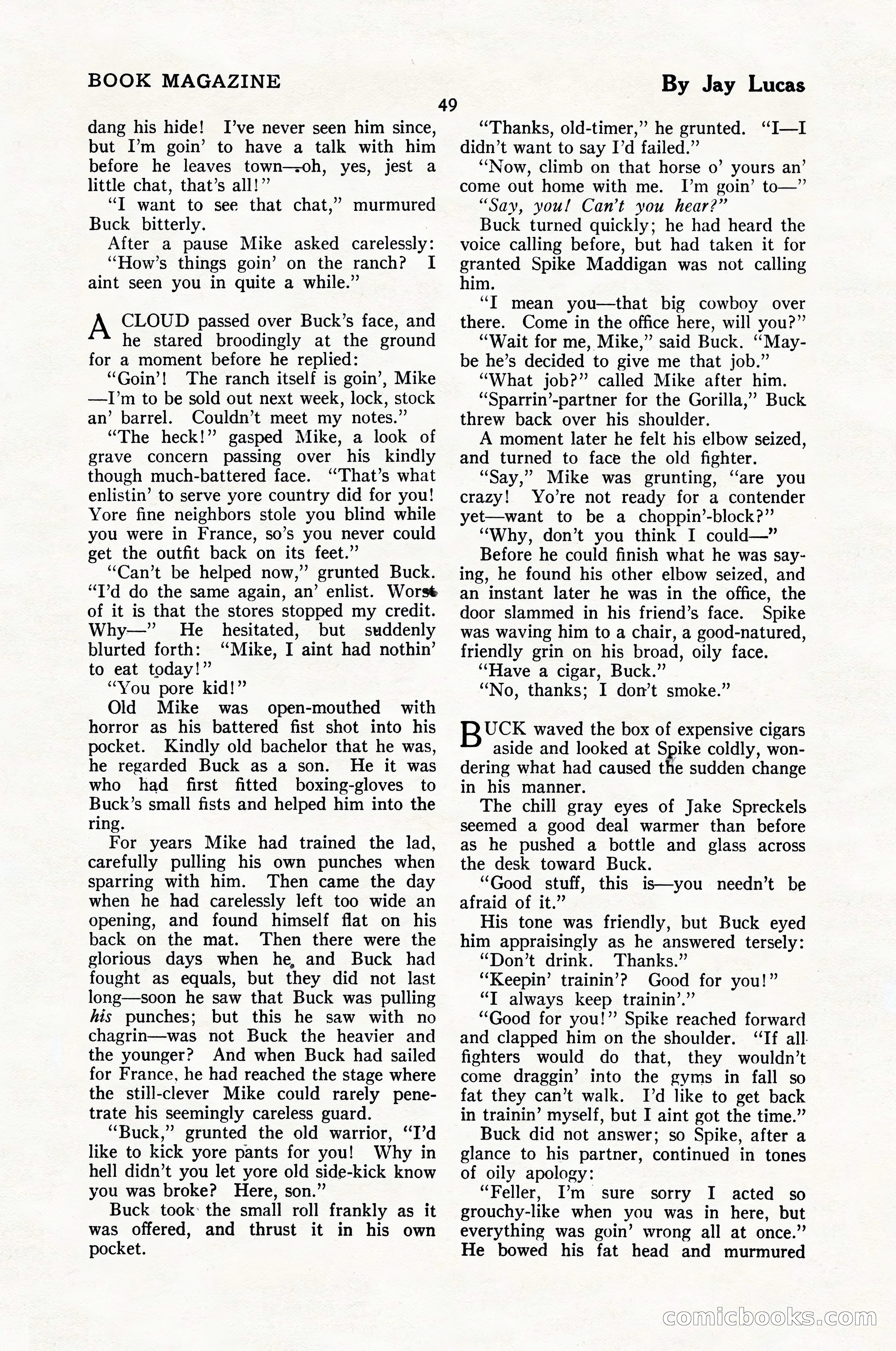 The Illustrated Blue Book Magazine, February 1928 — page 51 of 200