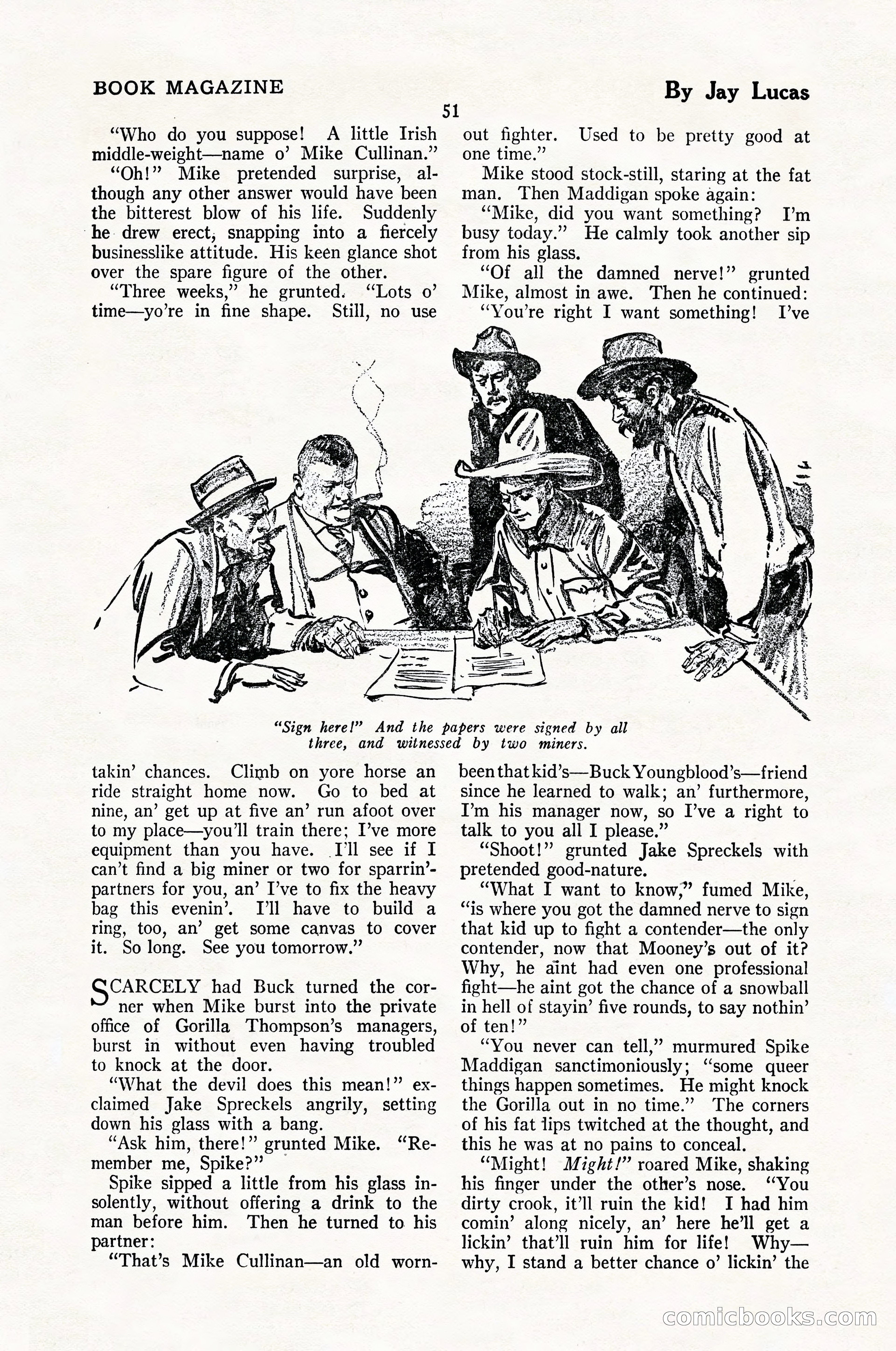 The Illustrated Blue Book Magazine, February 1928 — page 53 of 200