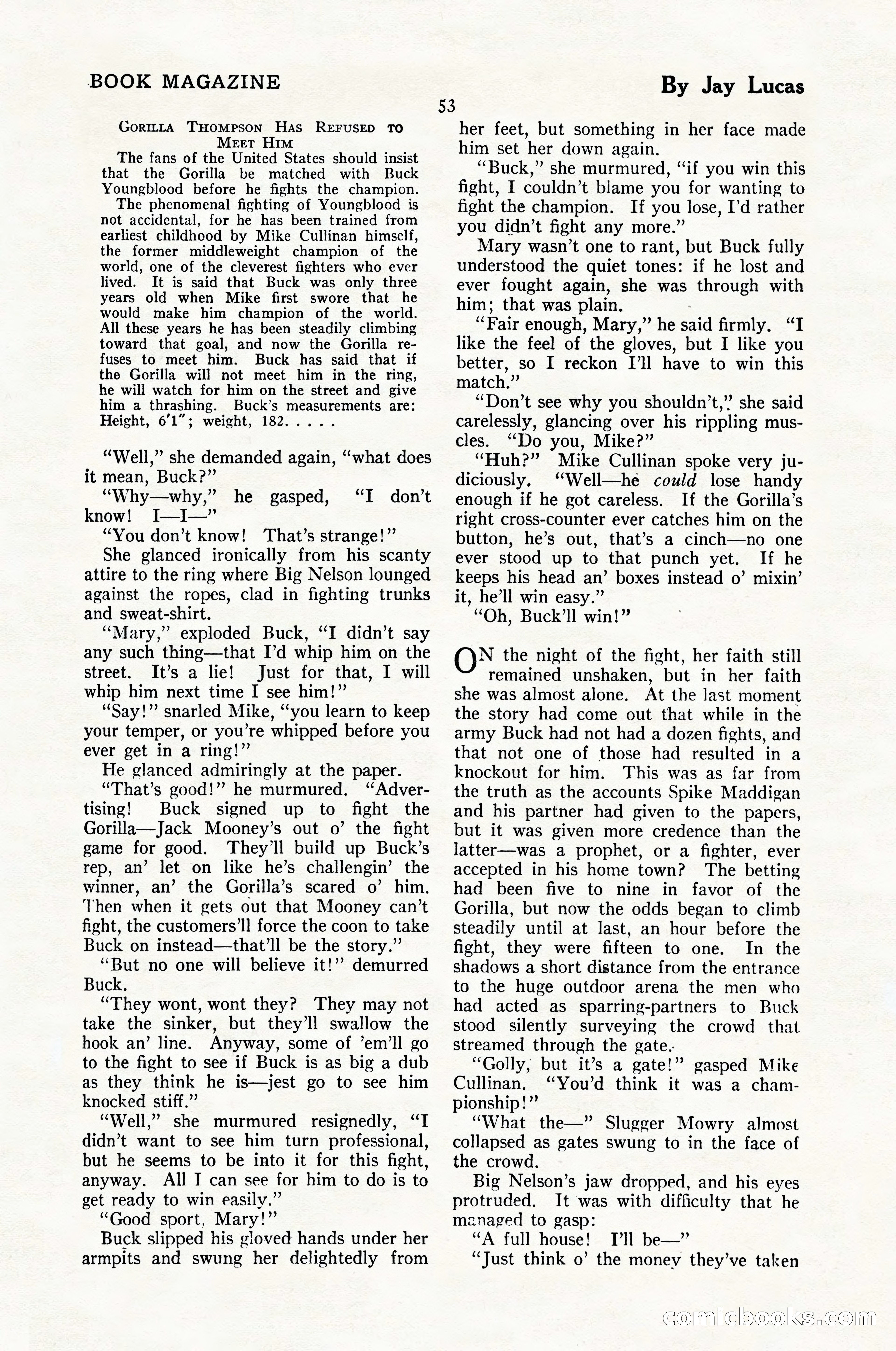 The Illustrated Blue Book Magazine, February 1928 — page 55 of 200
