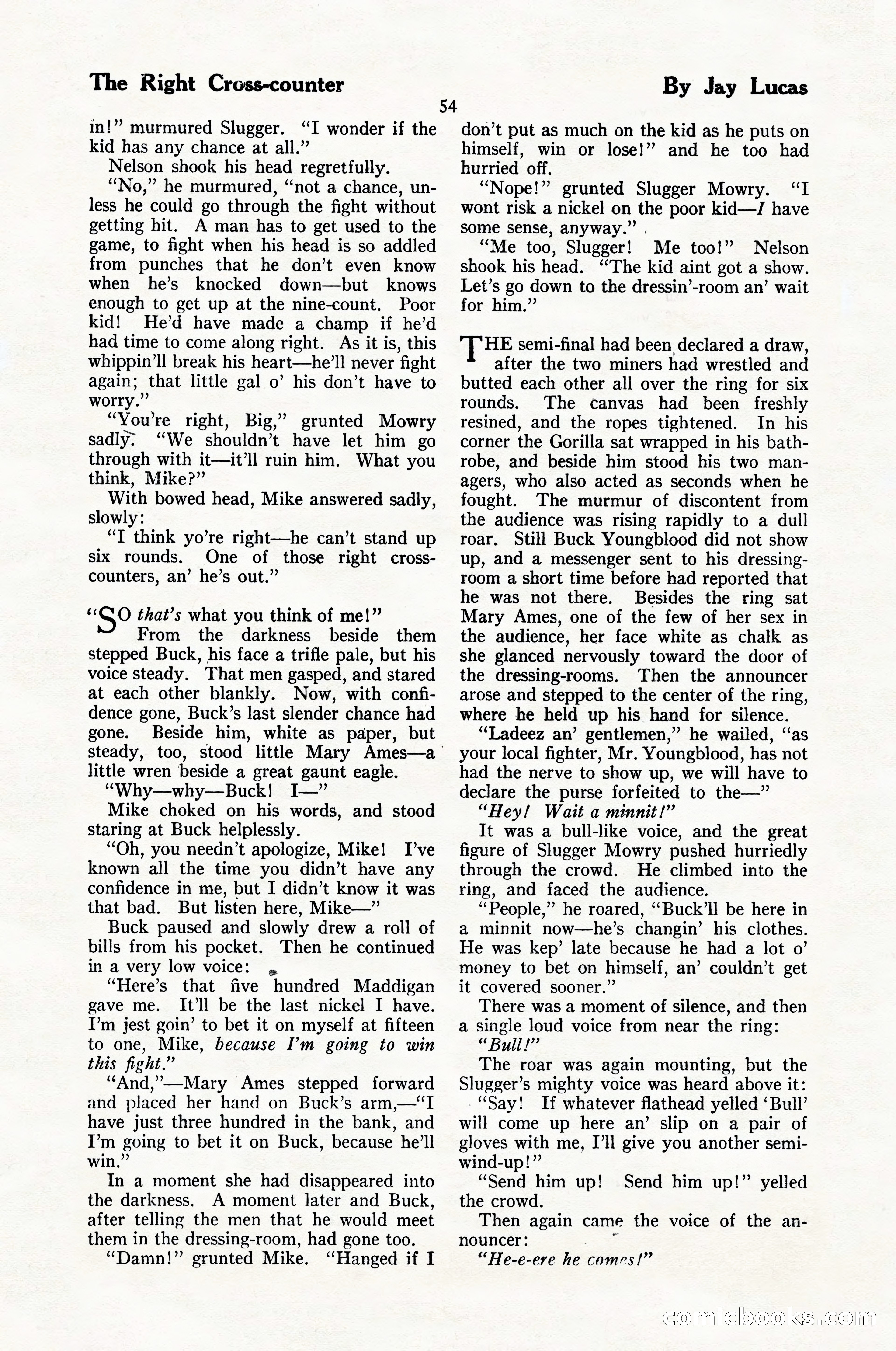 The Illustrated Blue Book Magazine, February 1928 — page 56 of 200