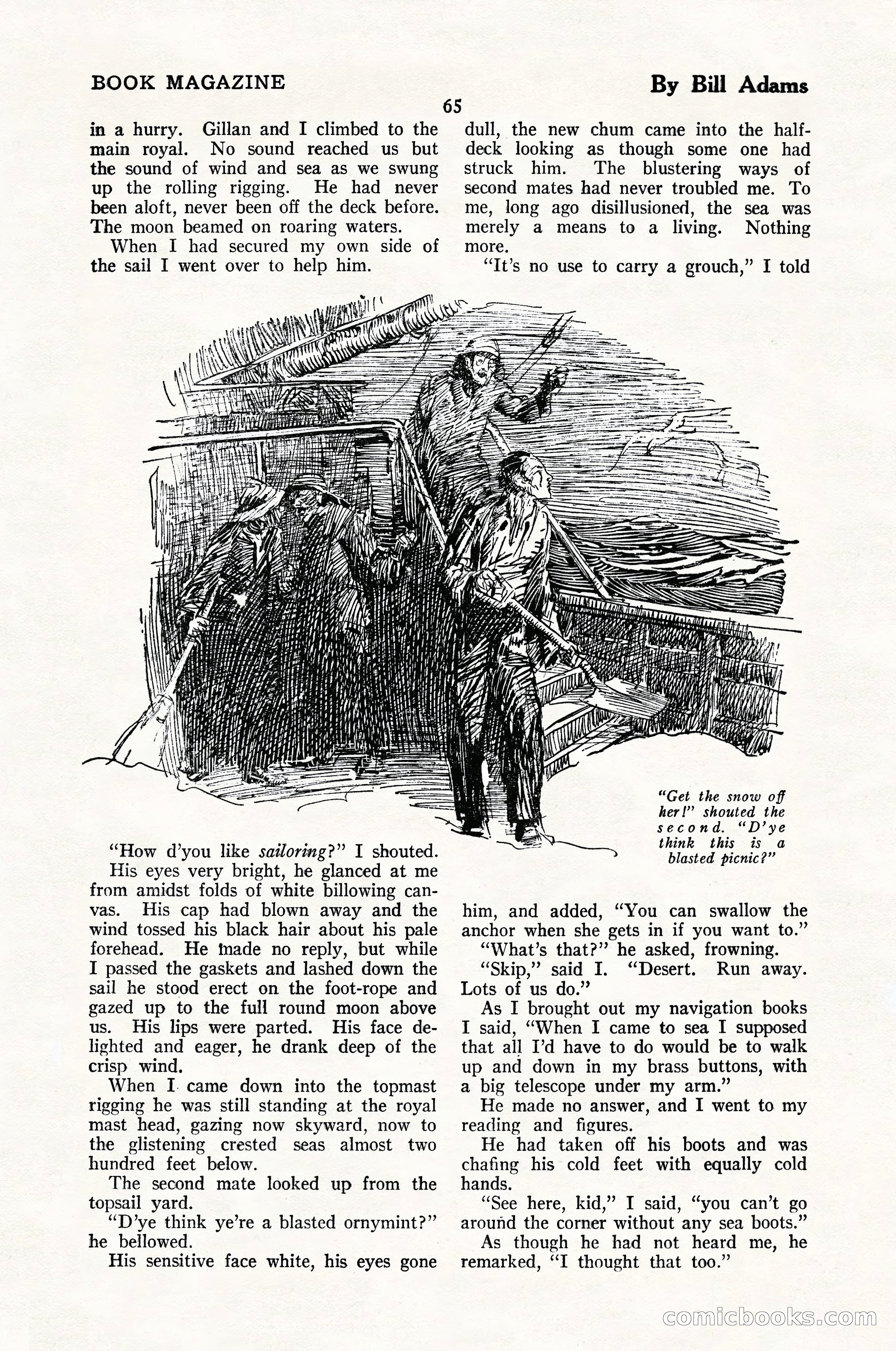 The Illustrated Blue Book Magazine, February 1928 — page 67 of 200