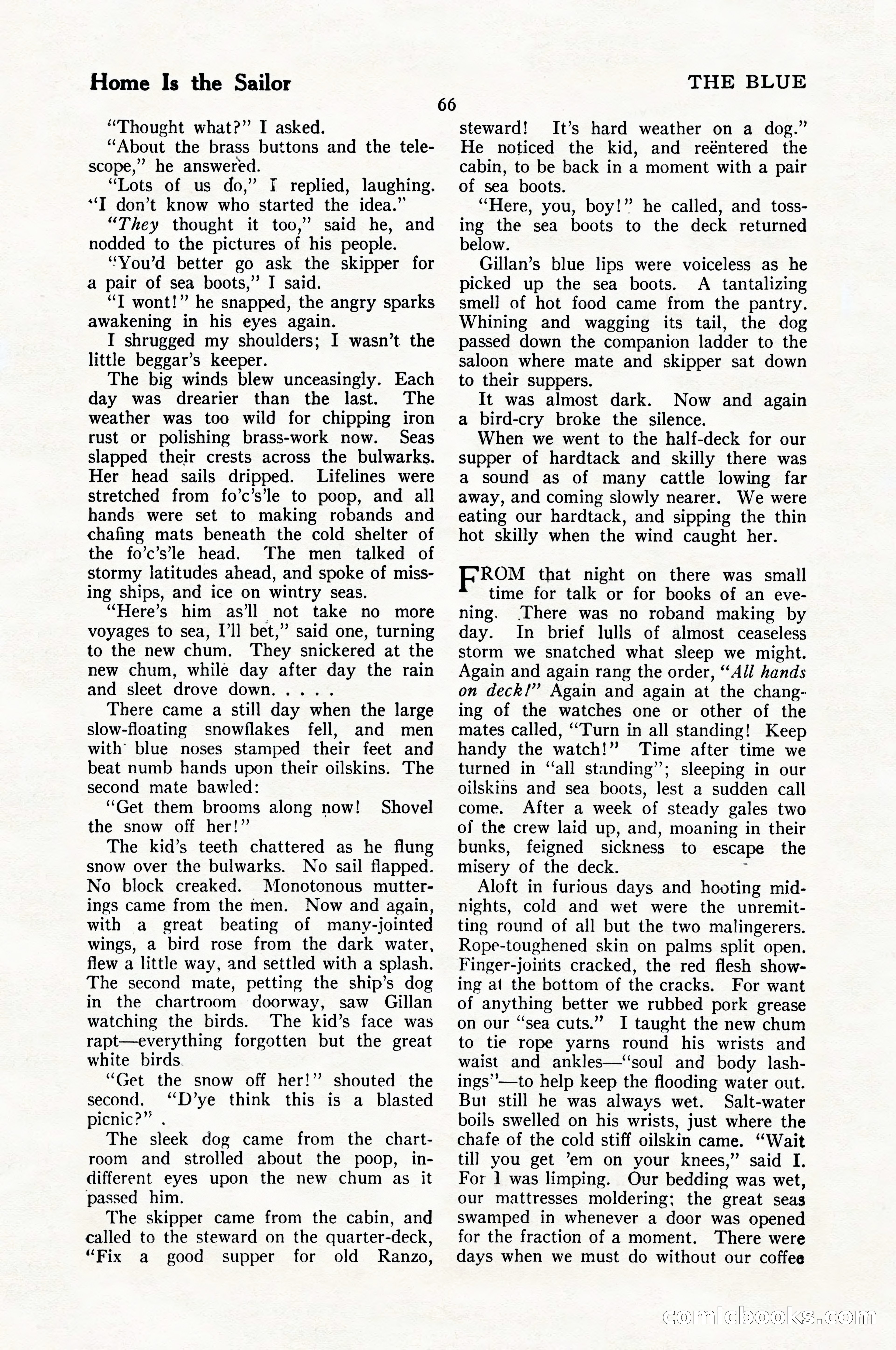 The Illustrated Blue Book Magazine, February 1928 — page 68 of 200