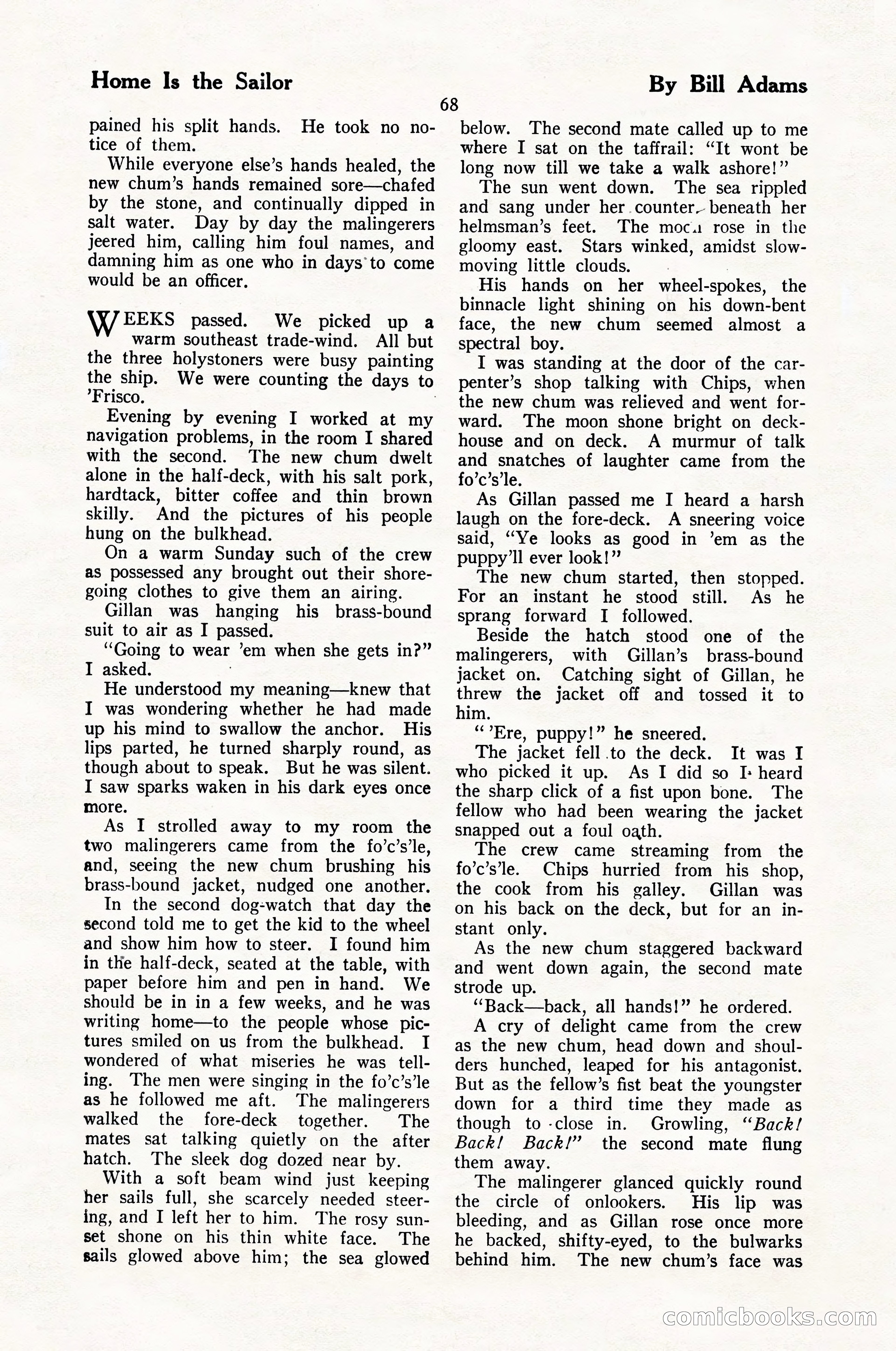 The Illustrated Blue Book Magazine, February 1928 — page 70 of 200