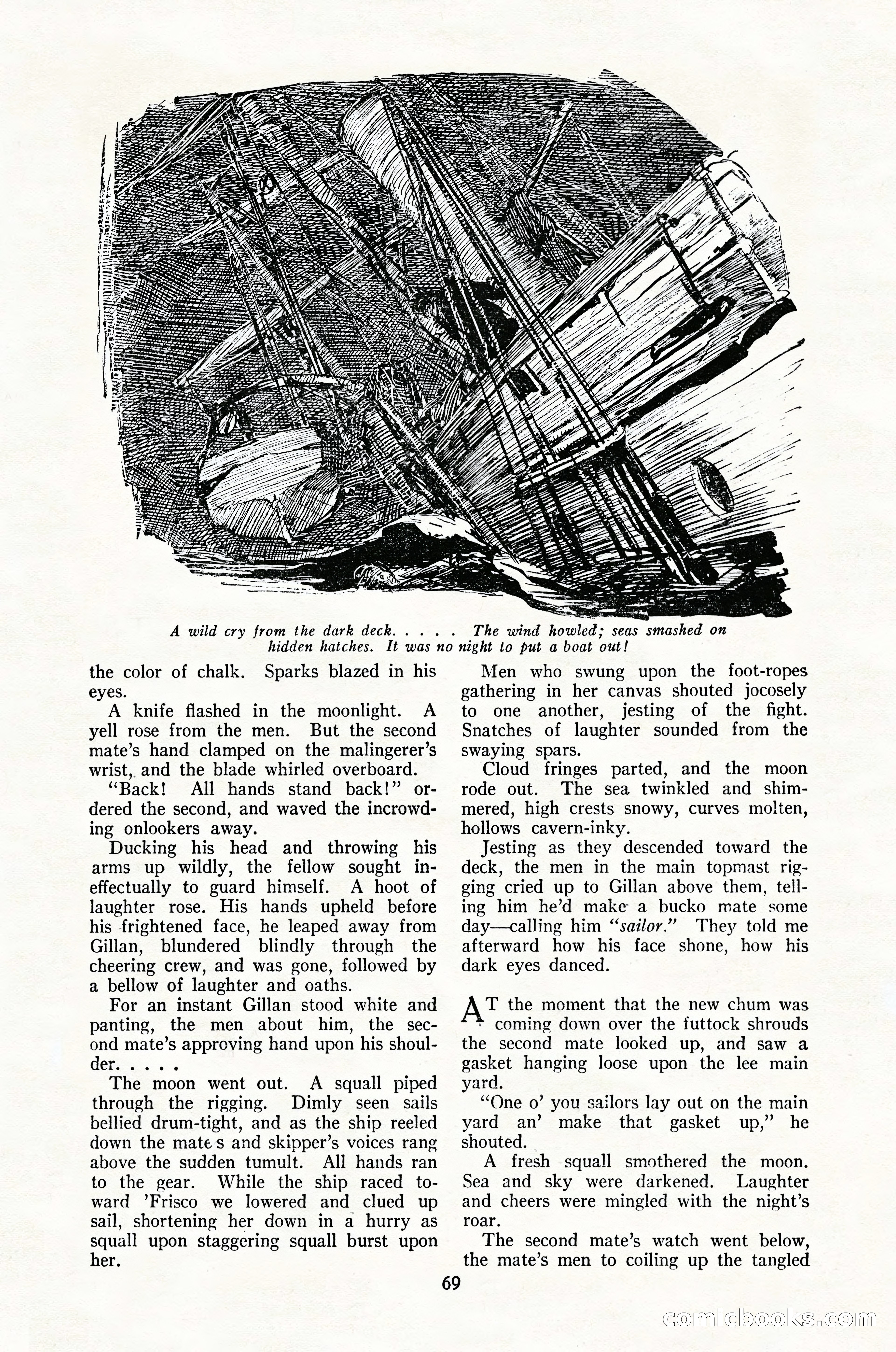 The Illustrated Blue Book Magazine, February 1928 — page 71 of 200