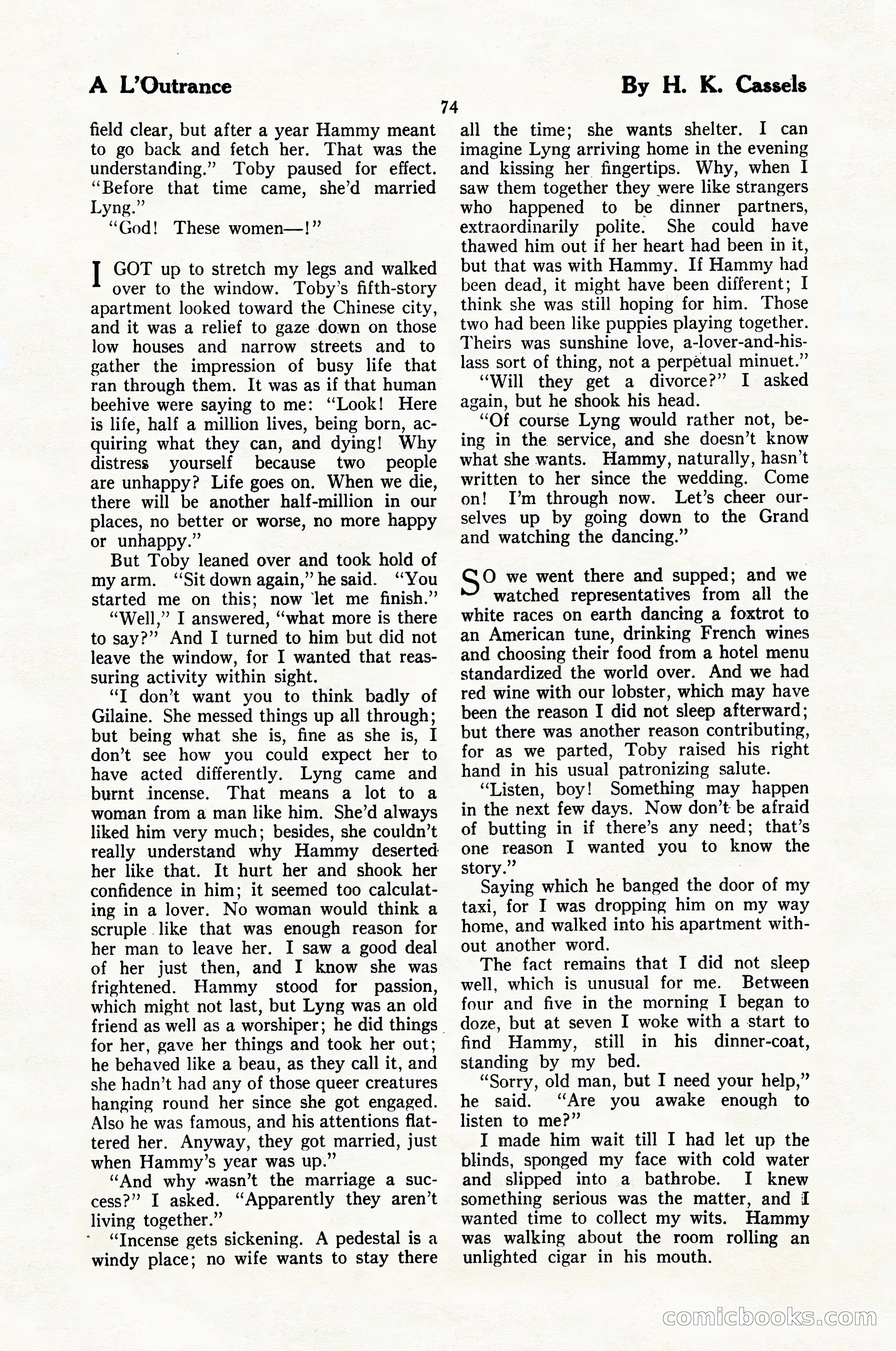 The Illustrated Blue Book Magazine, February 1928 — page 76 of 200