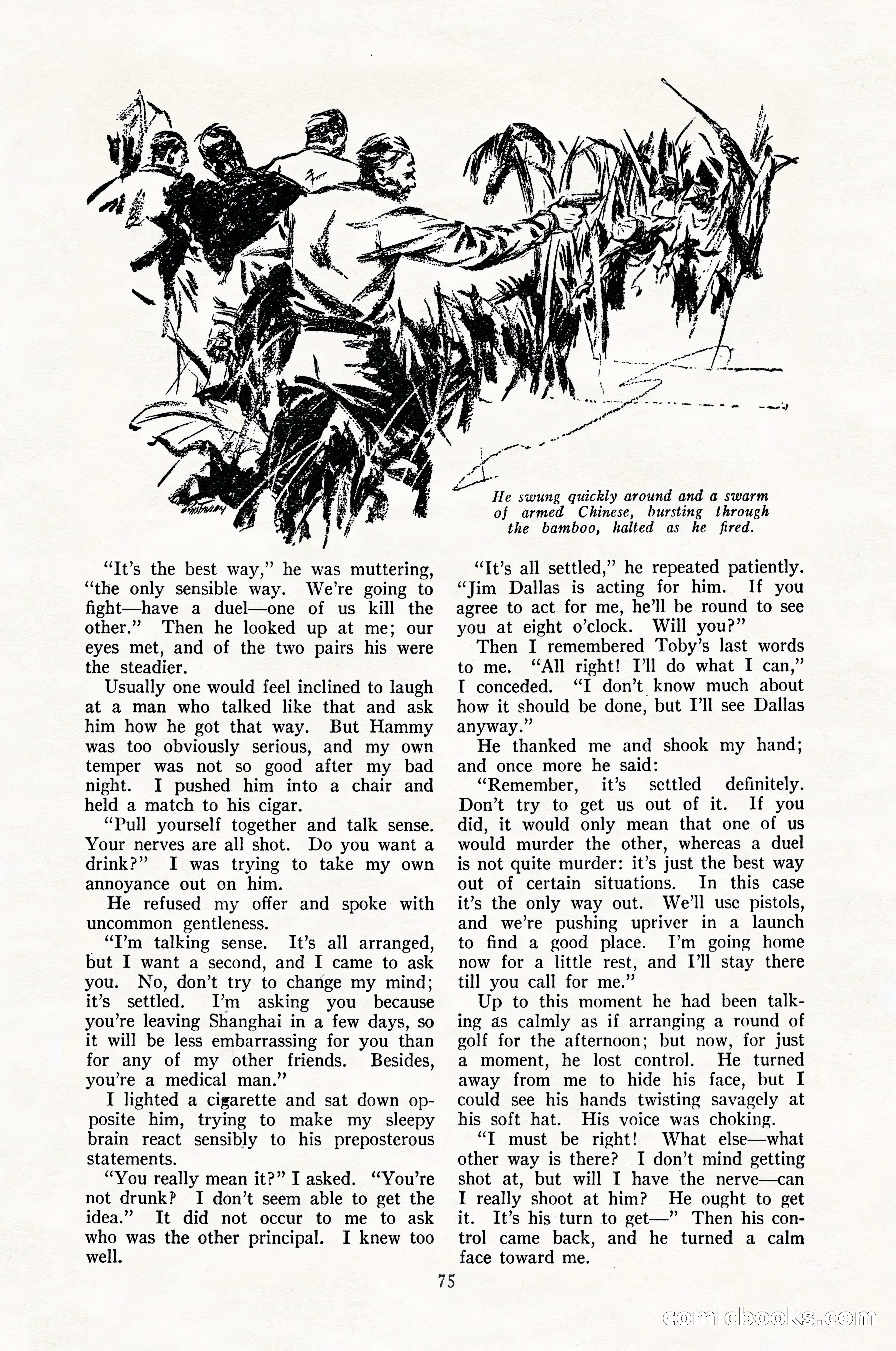 The Illustrated Blue Book Magazine, February 1928 — page 77 of 200