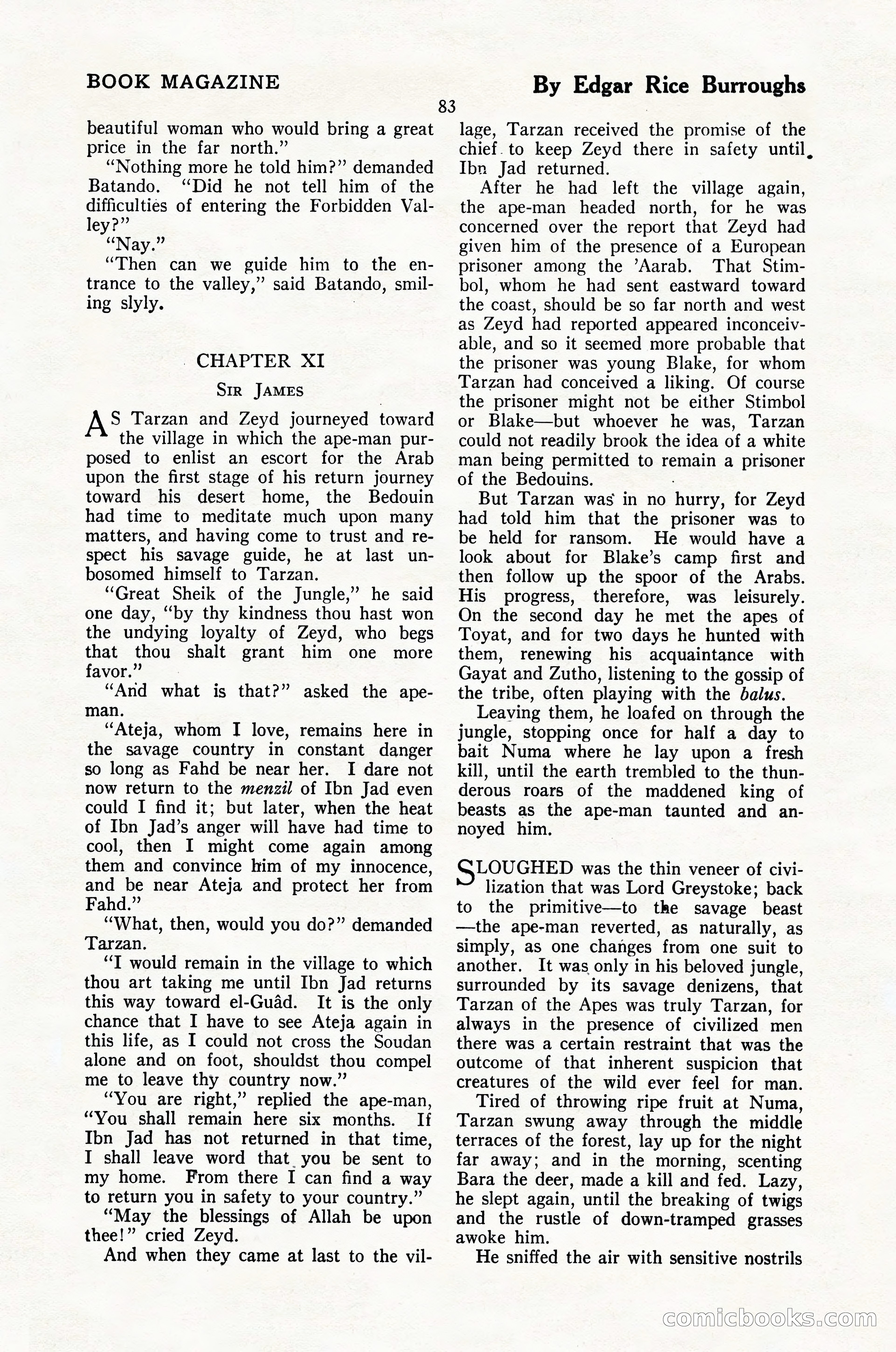 The Illustrated Blue Book Magazine, February 1928 — page 85 of 200