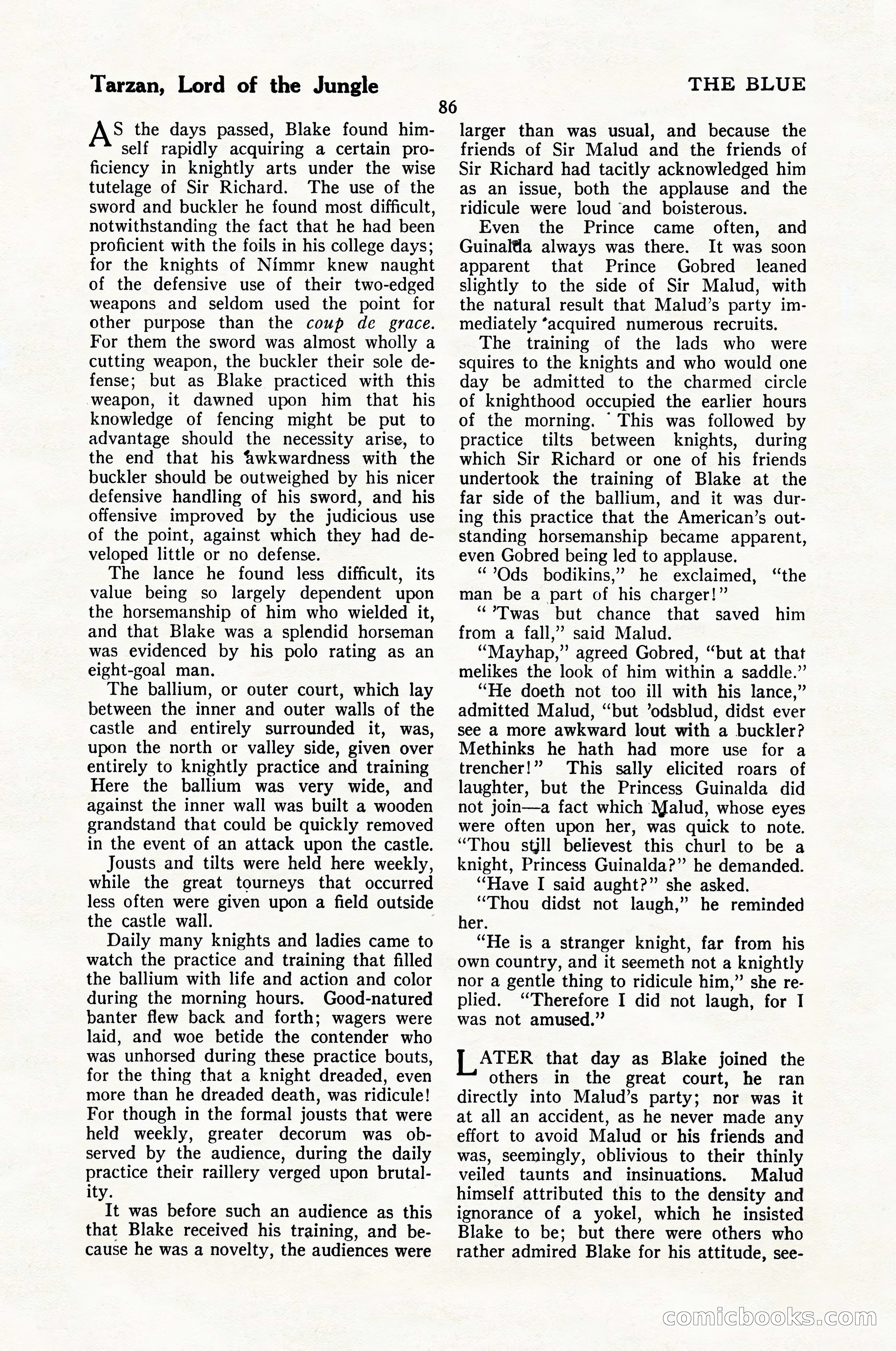 The Illustrated Blue Book Magazine, February 1928 — page 88 of 200