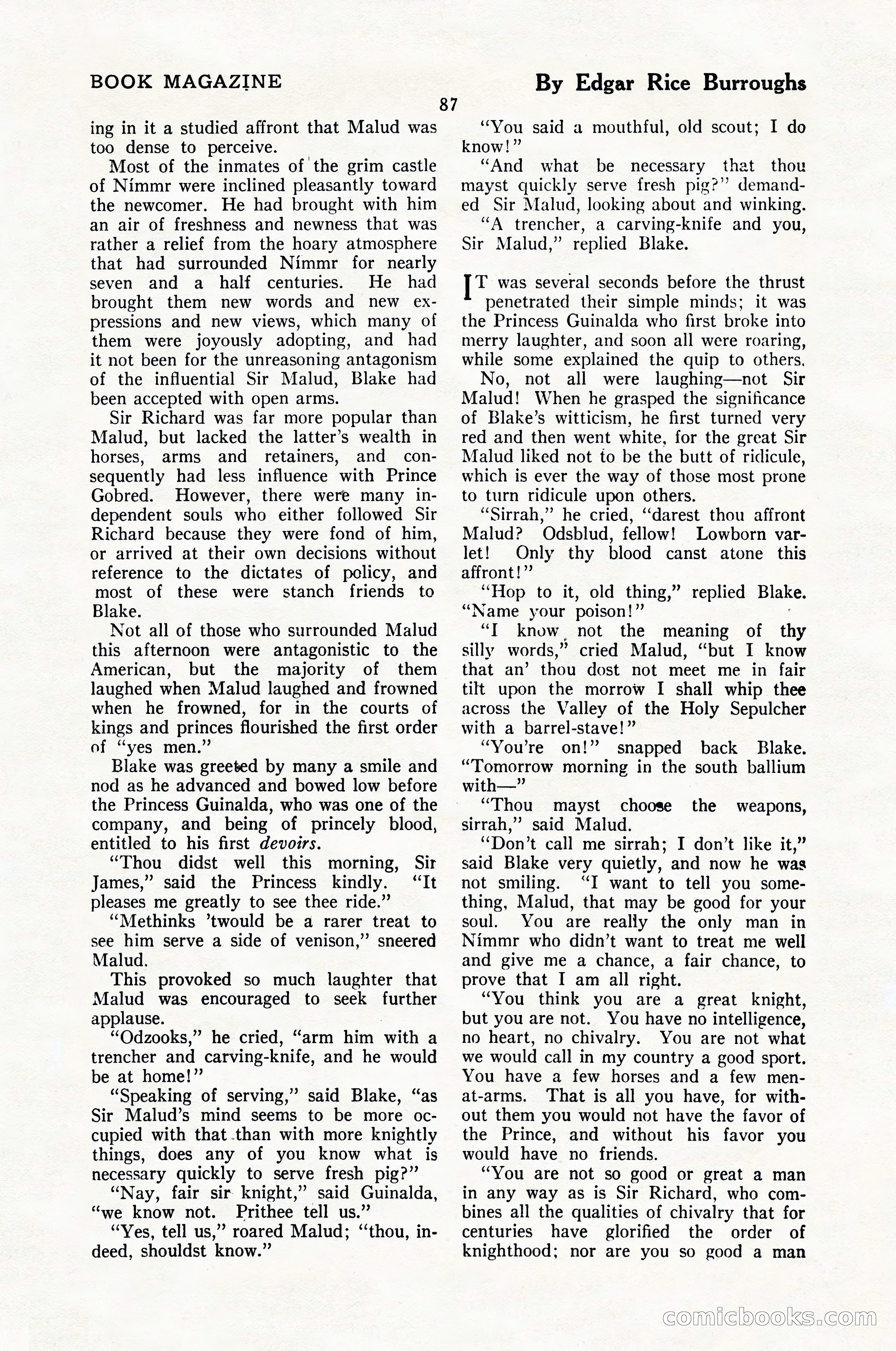 The Illustrated Blue Book Magazine, February 1928 — page 89 of 200
