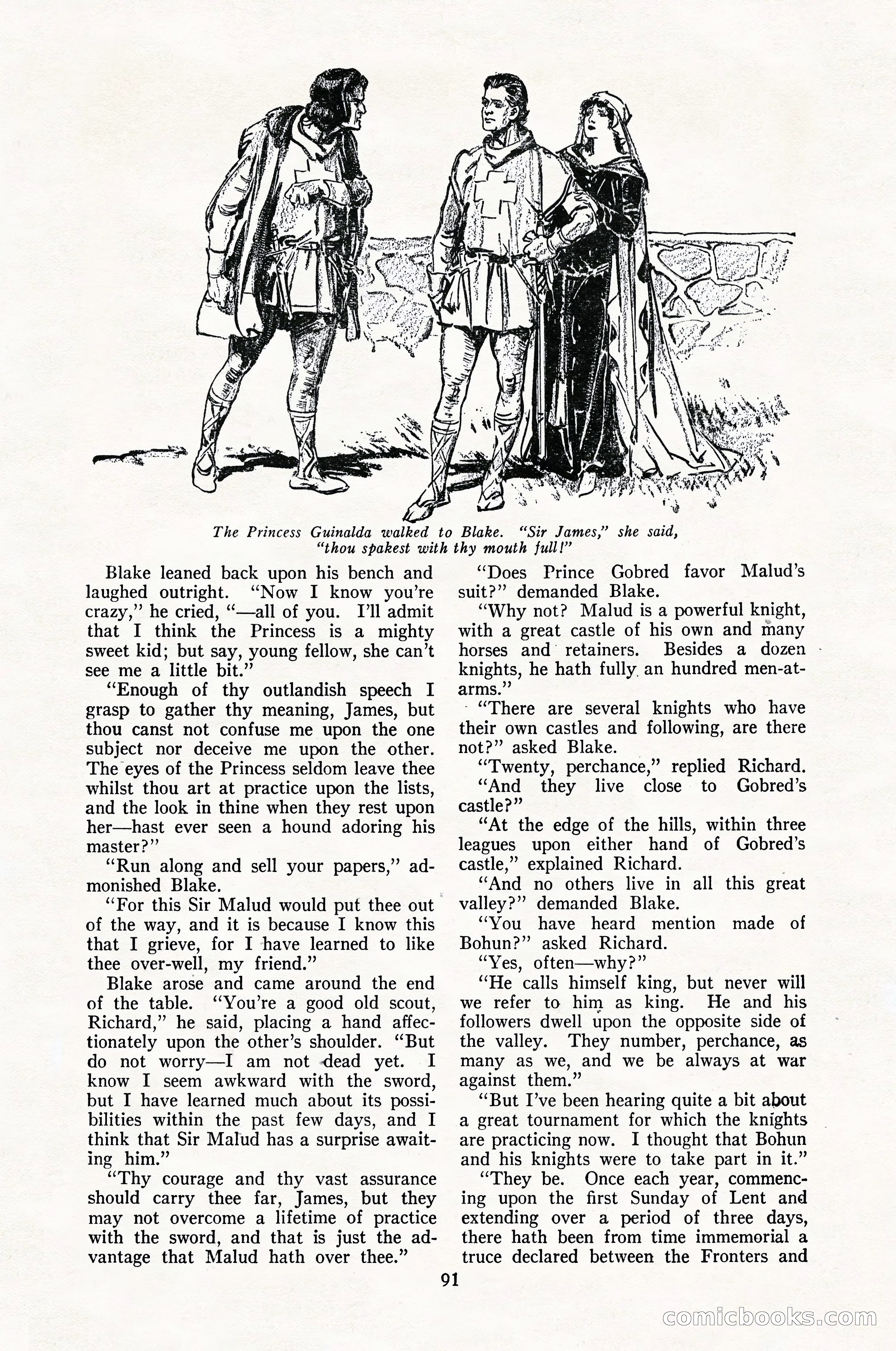 The Illustrated Blue Book Magazine, February 1928 — page 93 of 200