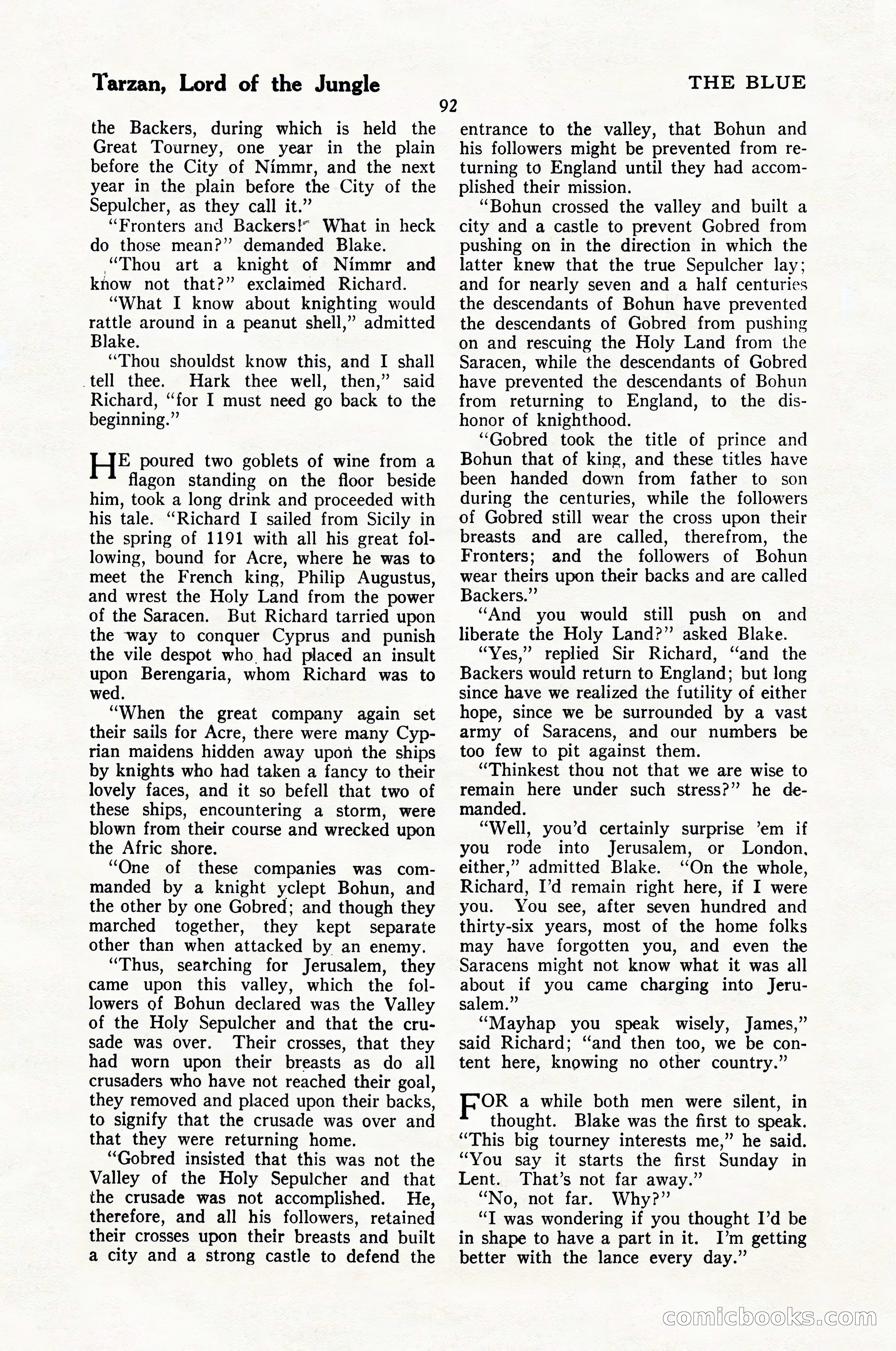 The Illustrated Blue Book Magazine, February 1928 — page 94 of 200