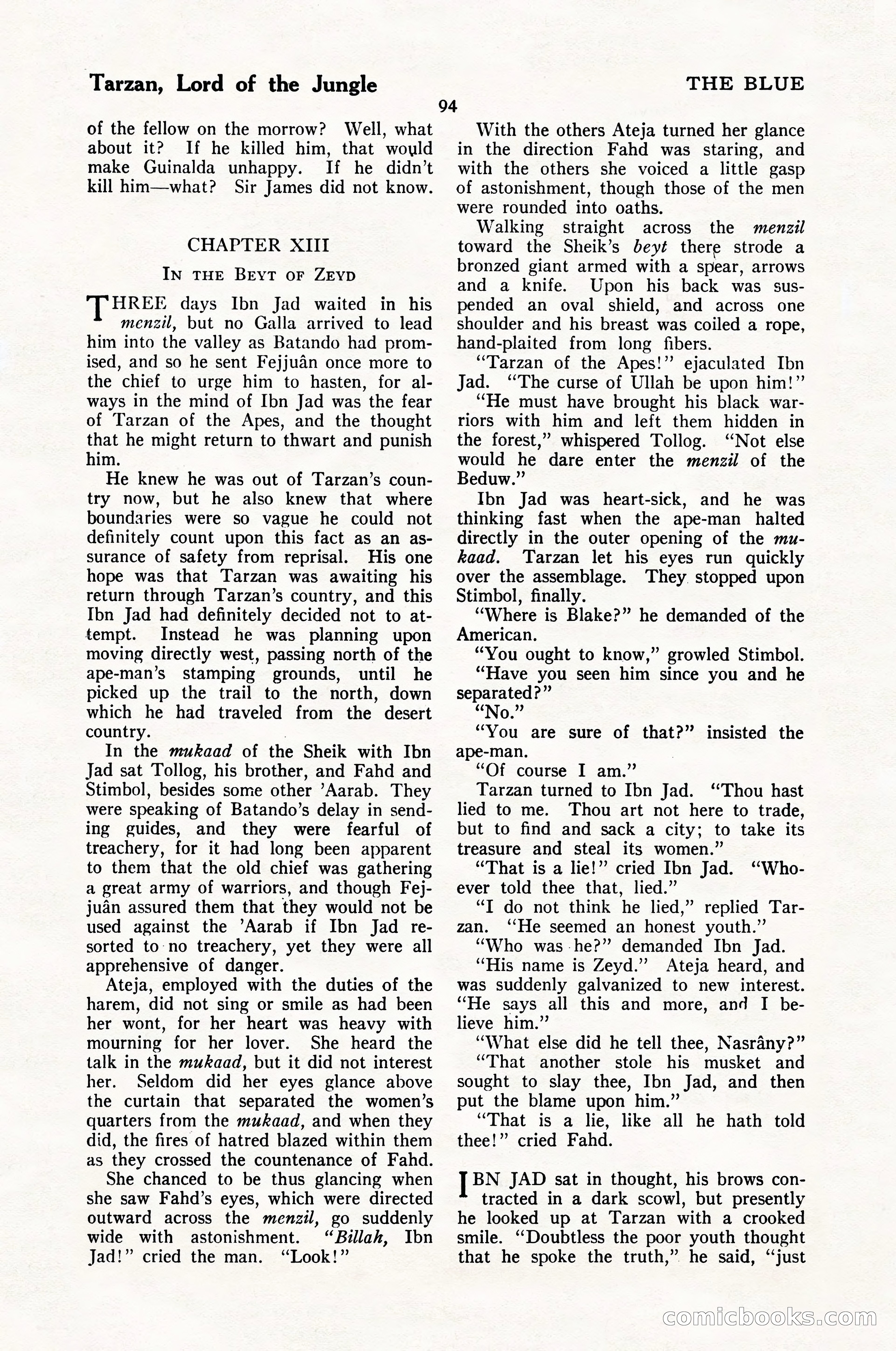 The Illustrated Blue Book Magazine, February 1928 — page 96 of 200