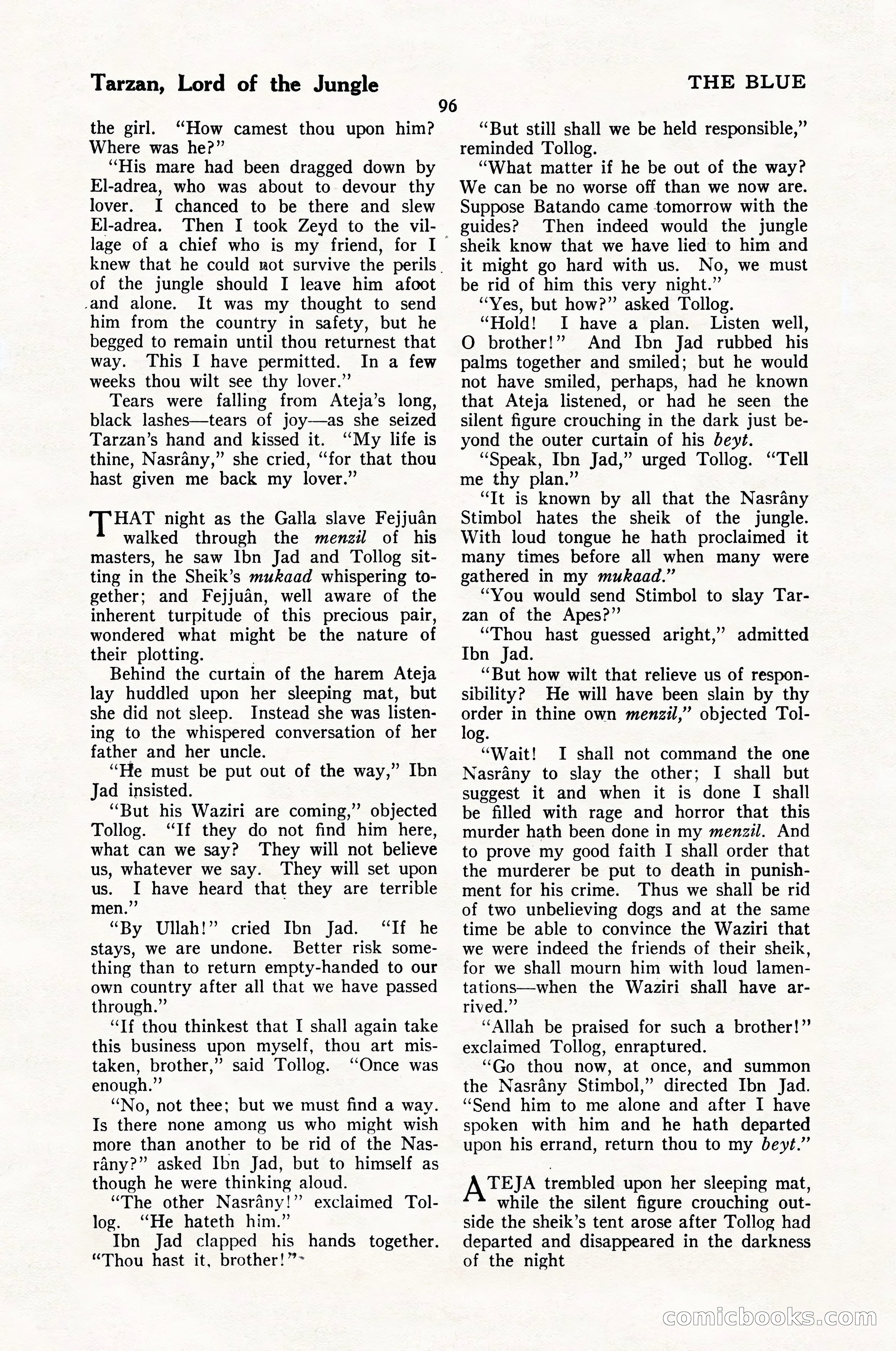 The Illustrated Blue Book Magazine, February 1928 — page 98 of 200