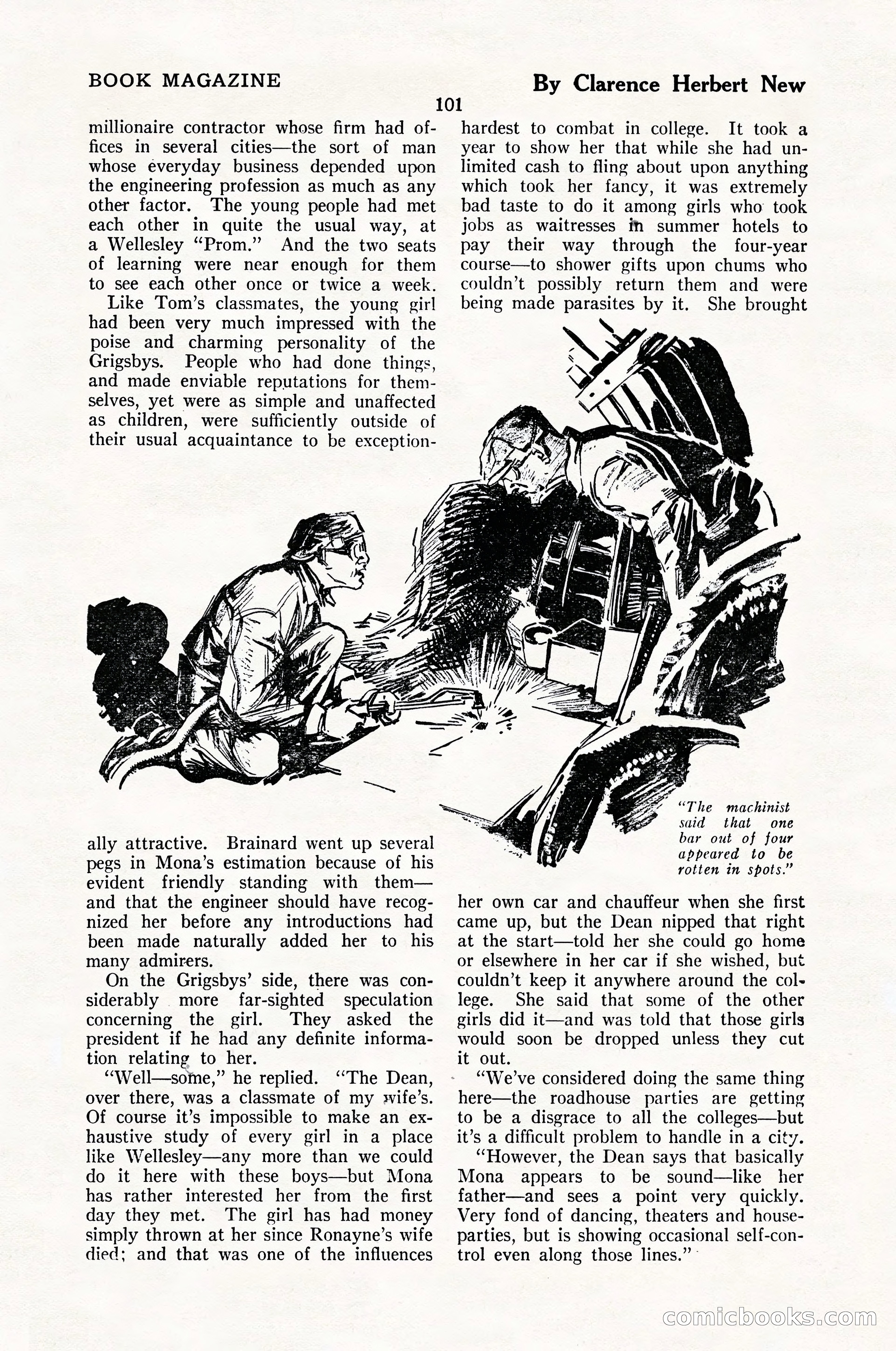The Illustrated Blue Book Magazine, February 1928 — page 103 of 200