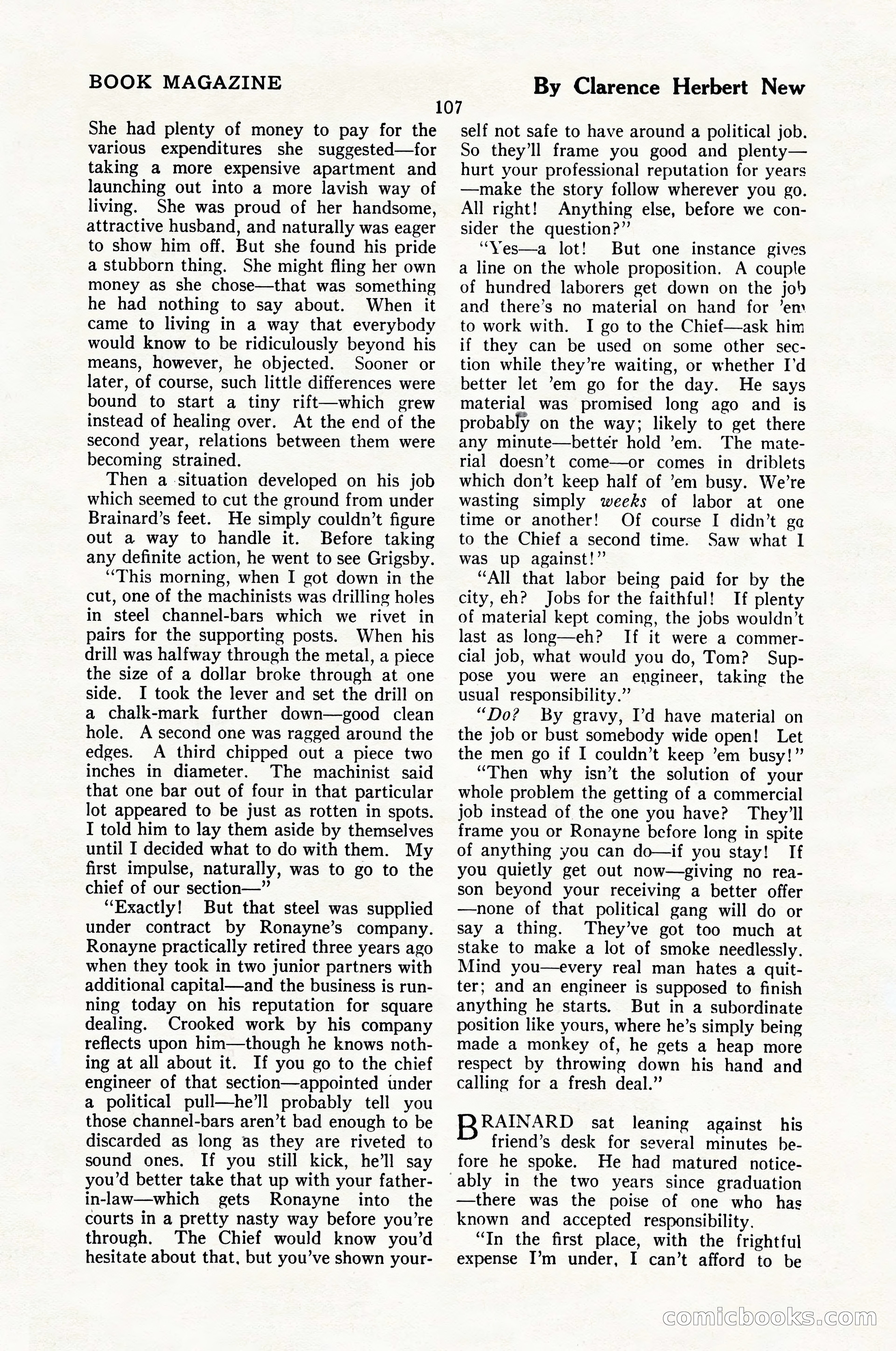 The Illustrated Blue Book Magazine, February 1928 — page 109 of 200