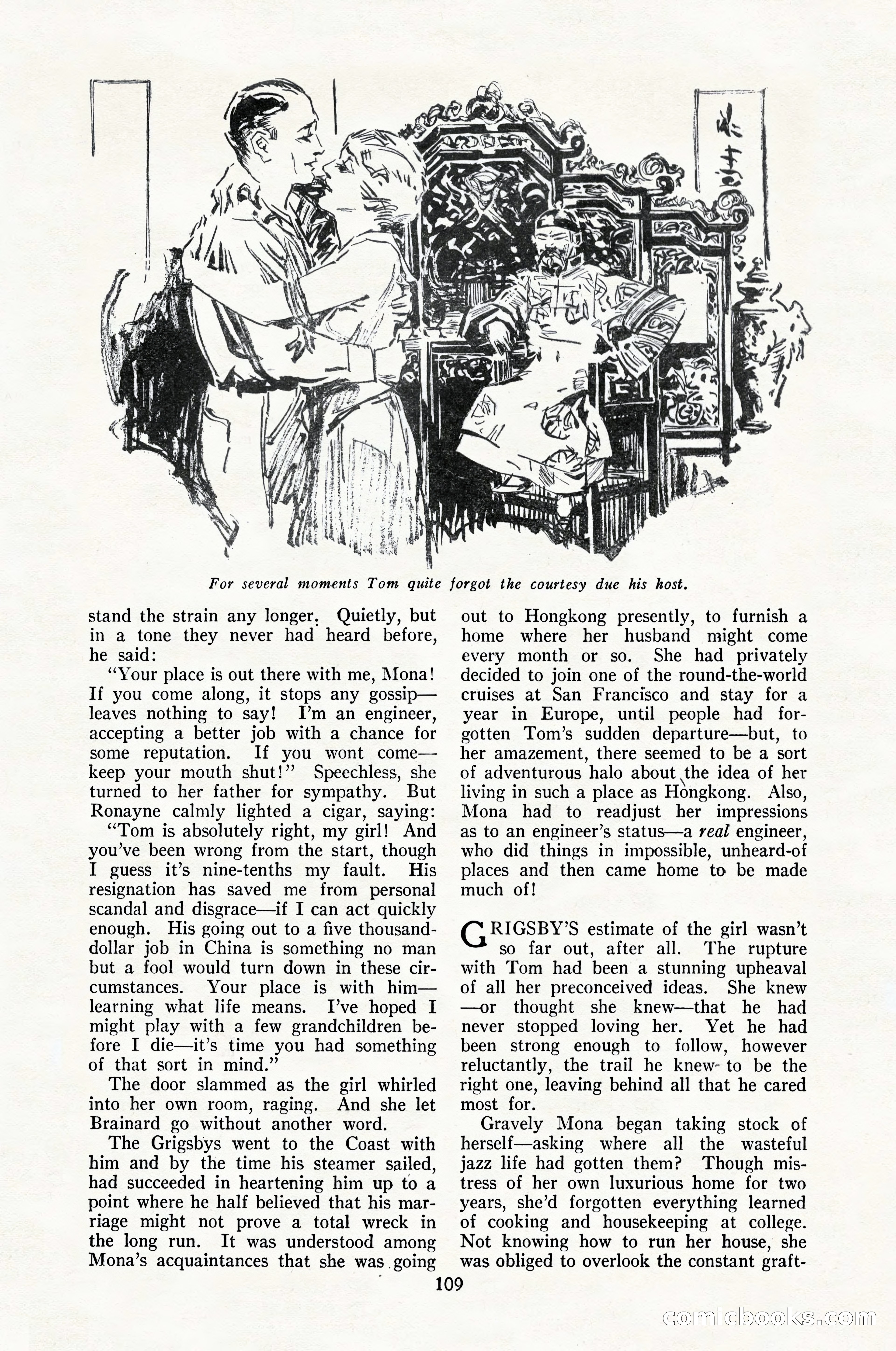 The Illustrated Blue Book Magazine, February 1928 — page 111 of 200