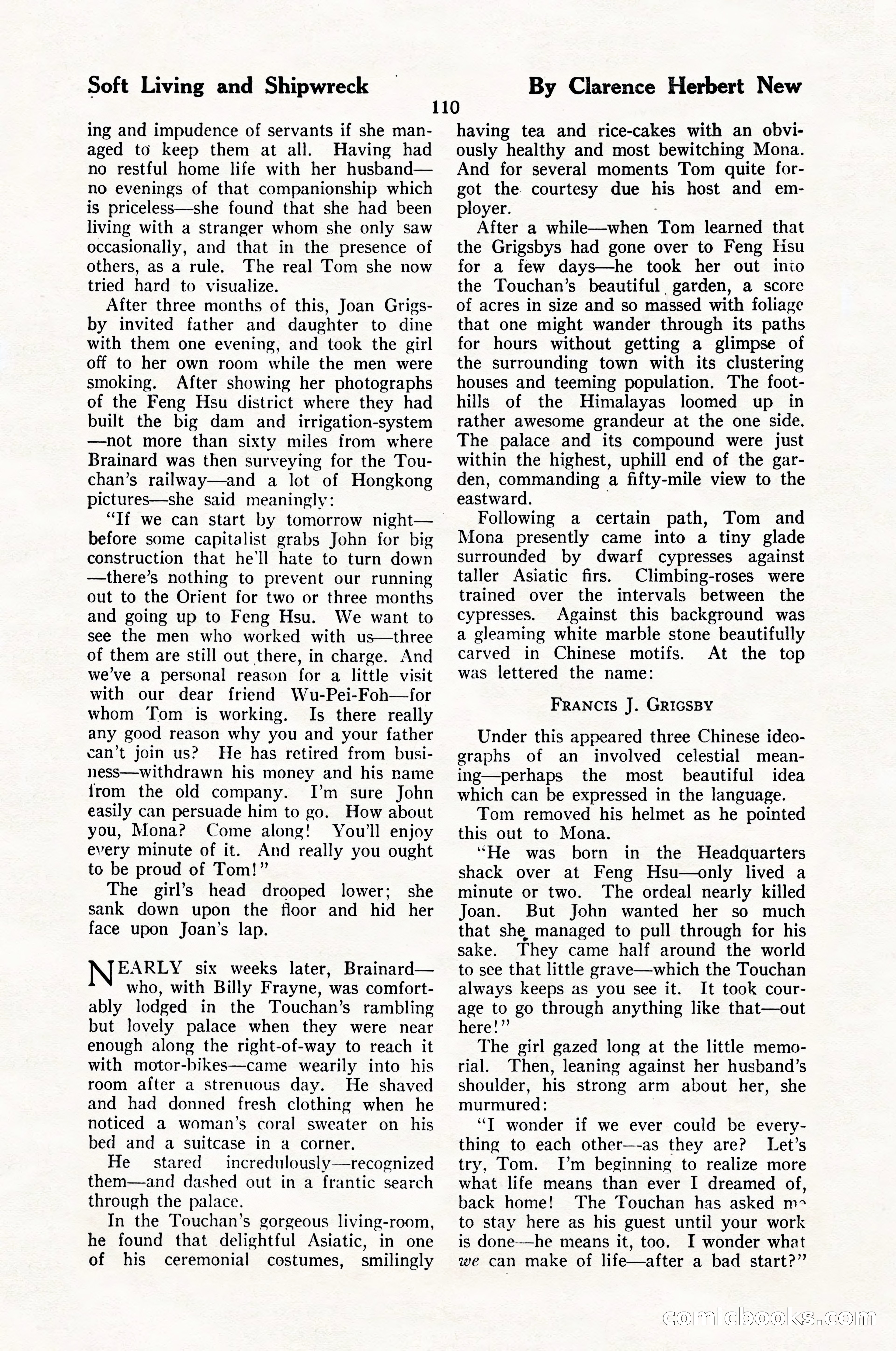 The Illustrated Blue Book Magazine, February 1928 — page 112 of 200