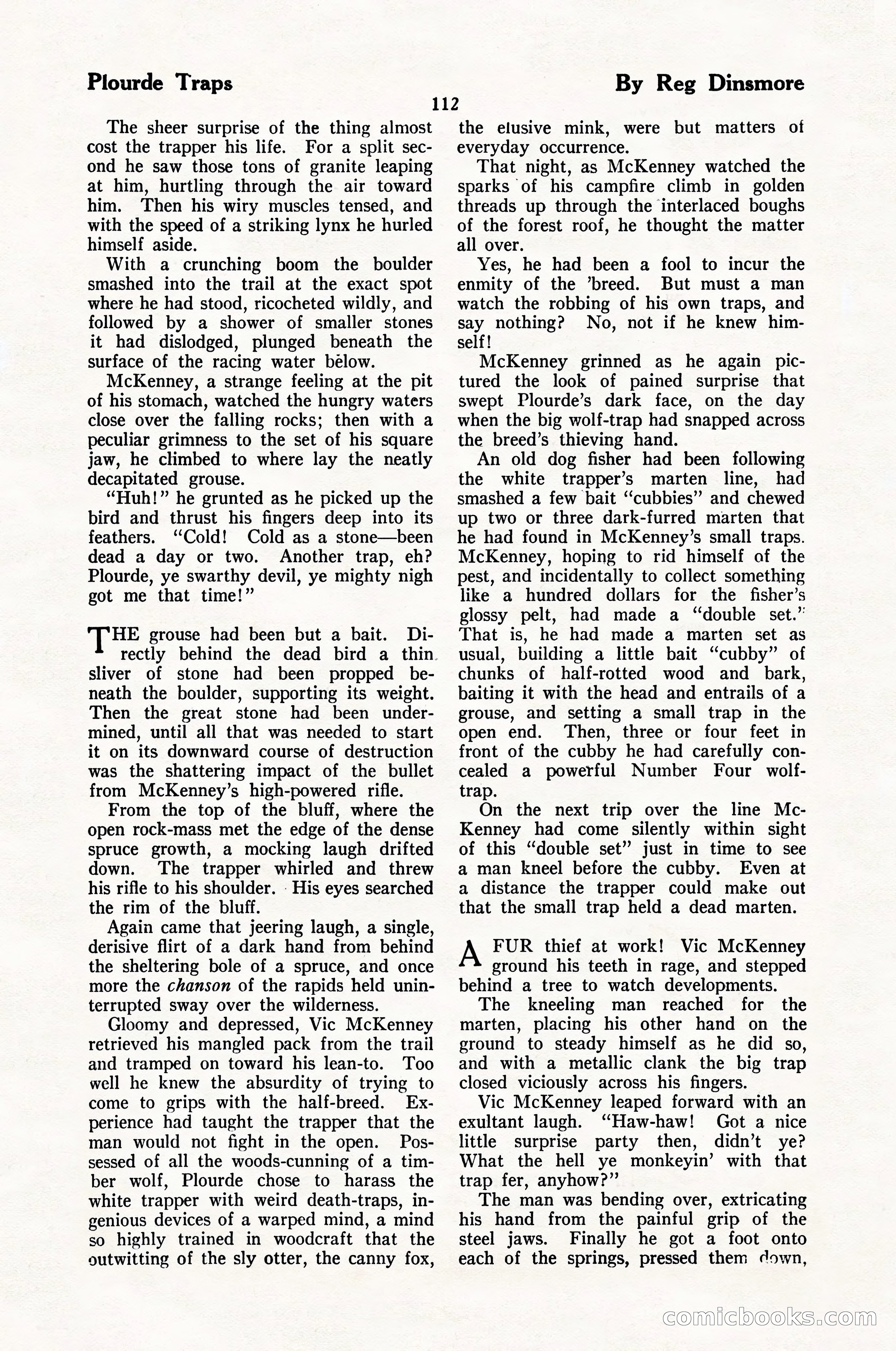 The Illustrated Blue Book Magazine, February 1928 — page 114 of 200